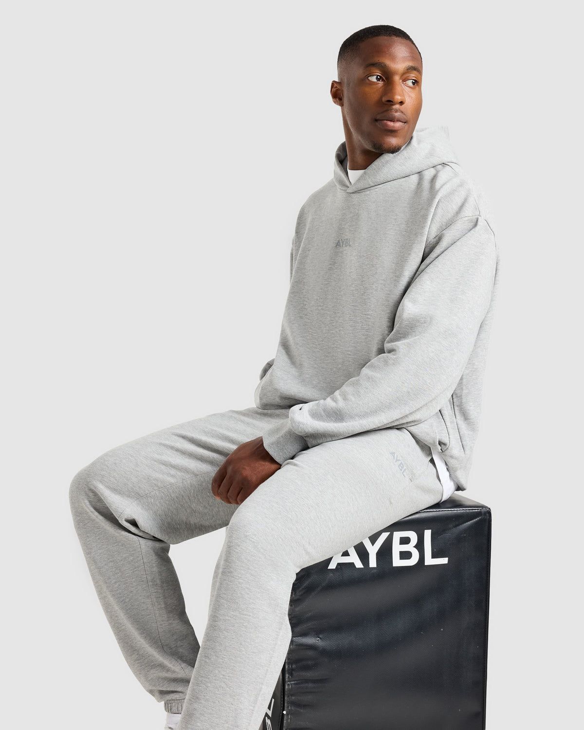 Craft Oversized Joggers - Mid Marl Grey
