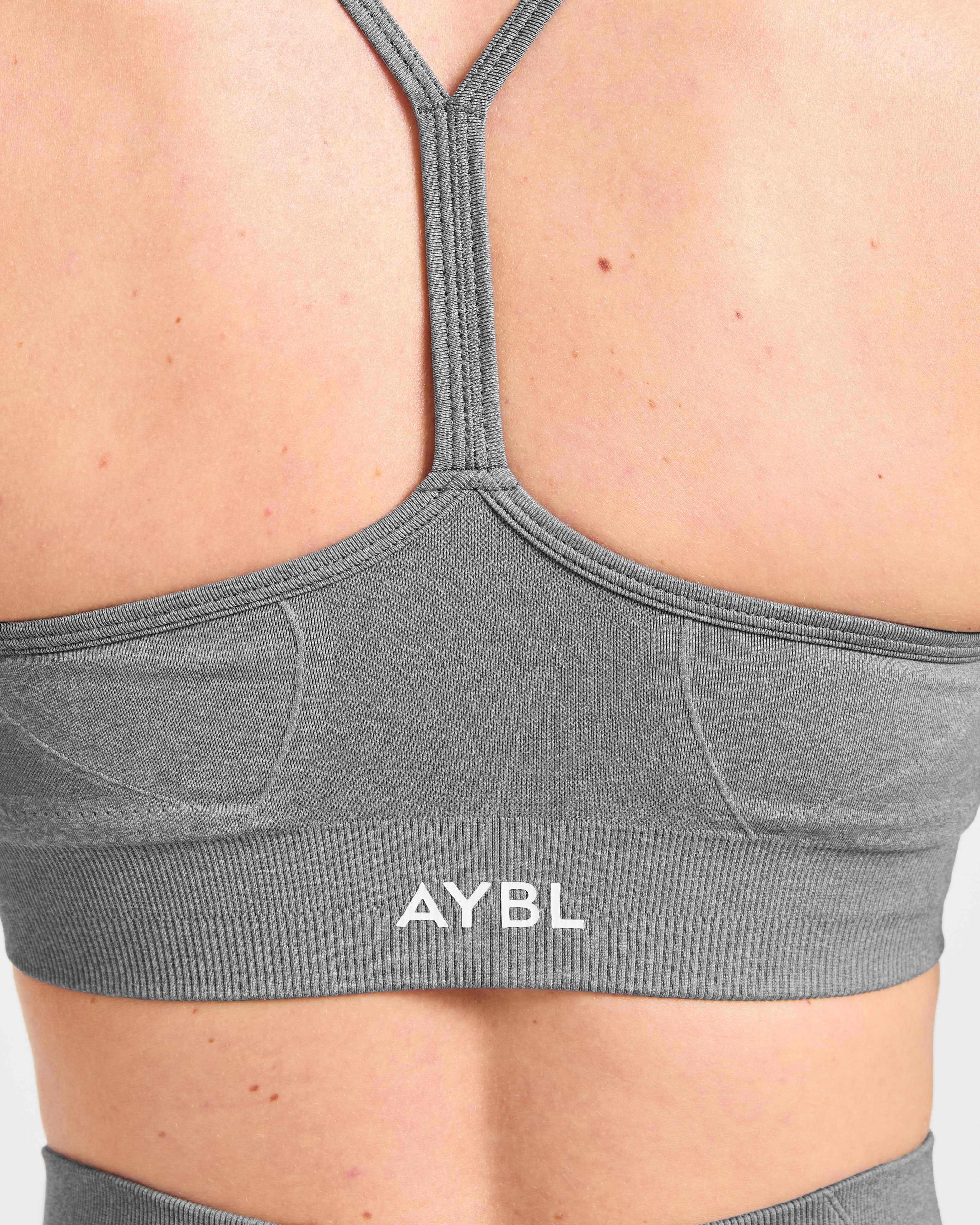 Empower Seamless Sports Bra - Grey Marl