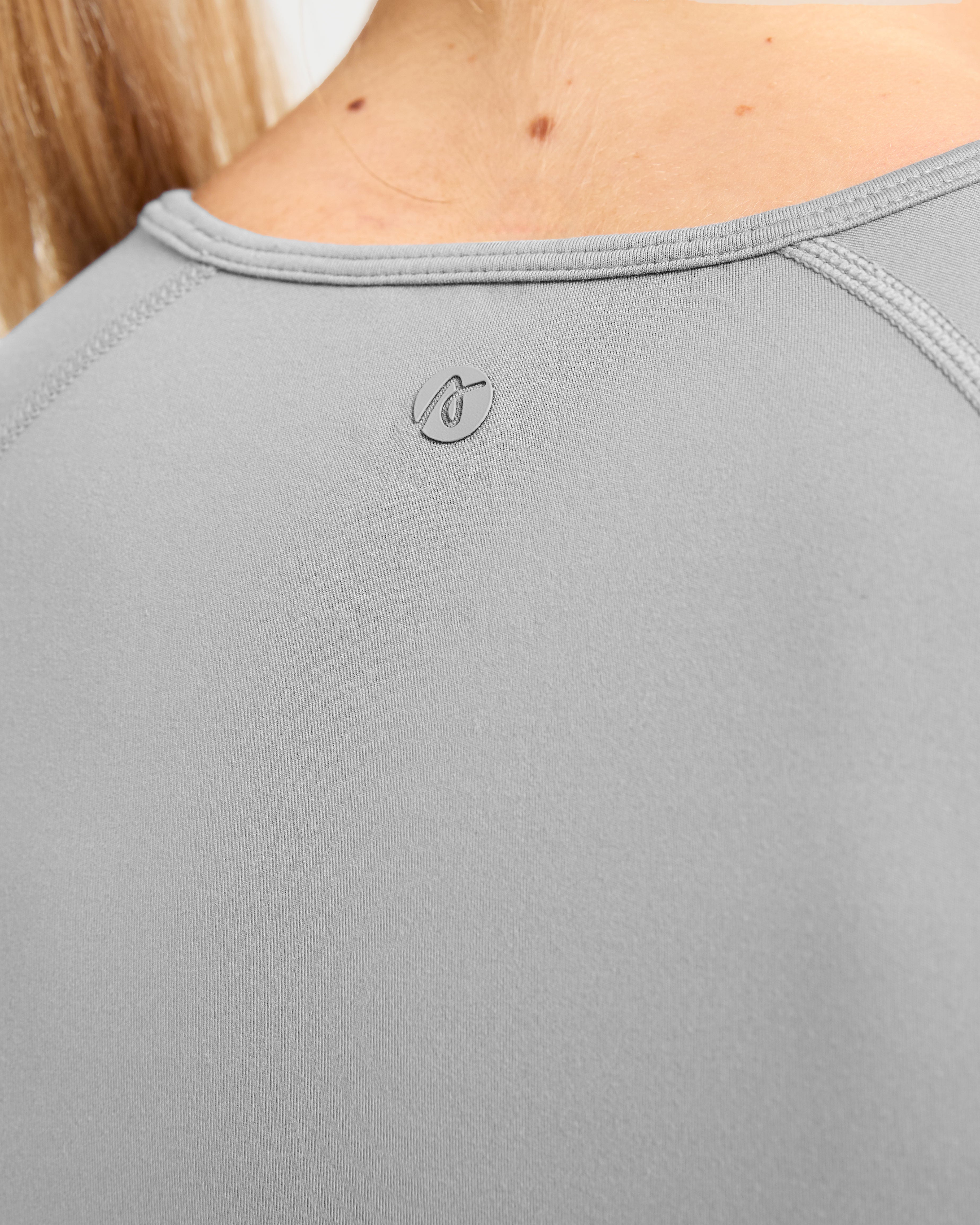 Staple Crop Top - Grey