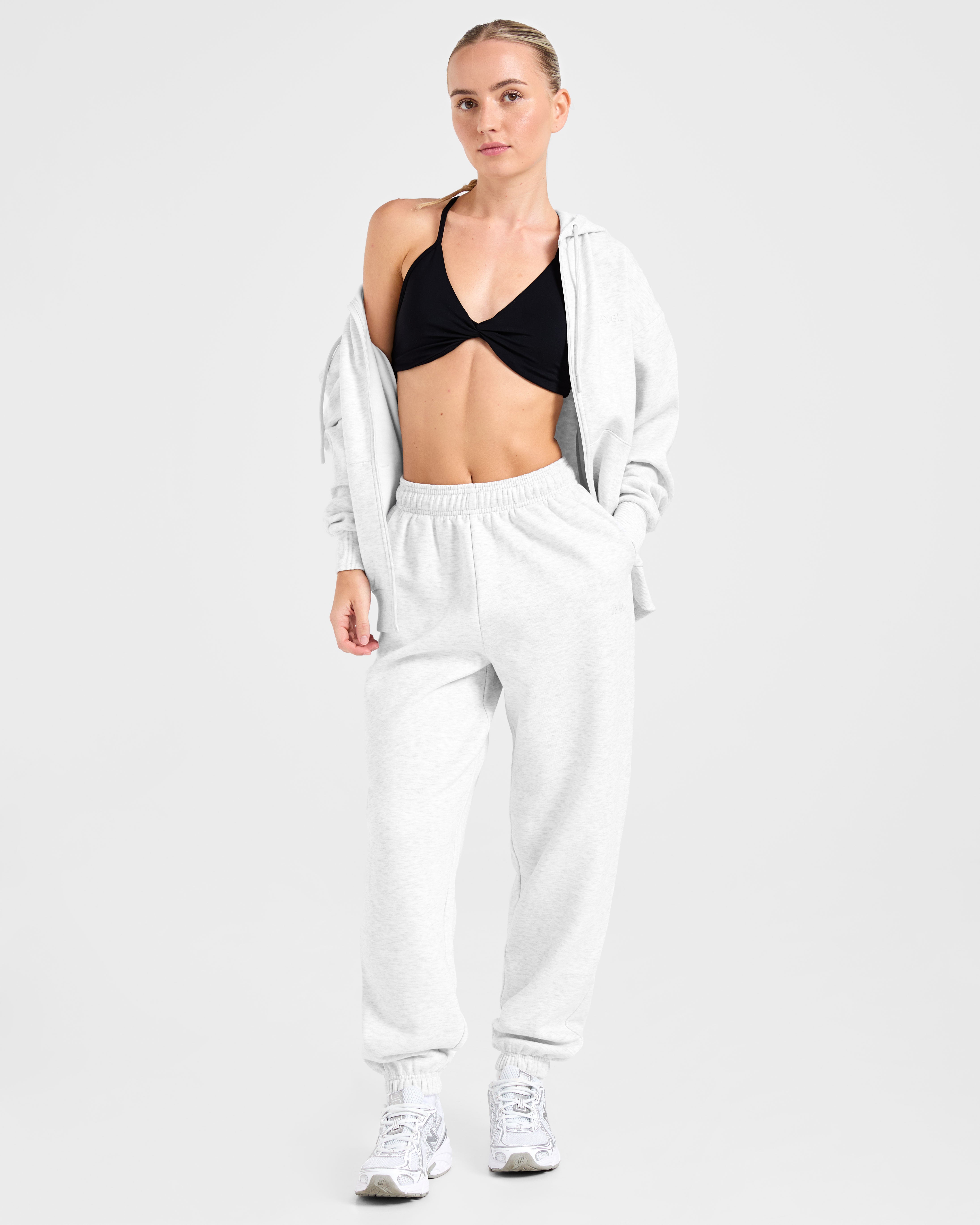 Lifestyle Oversized Joggers - Heather Grey