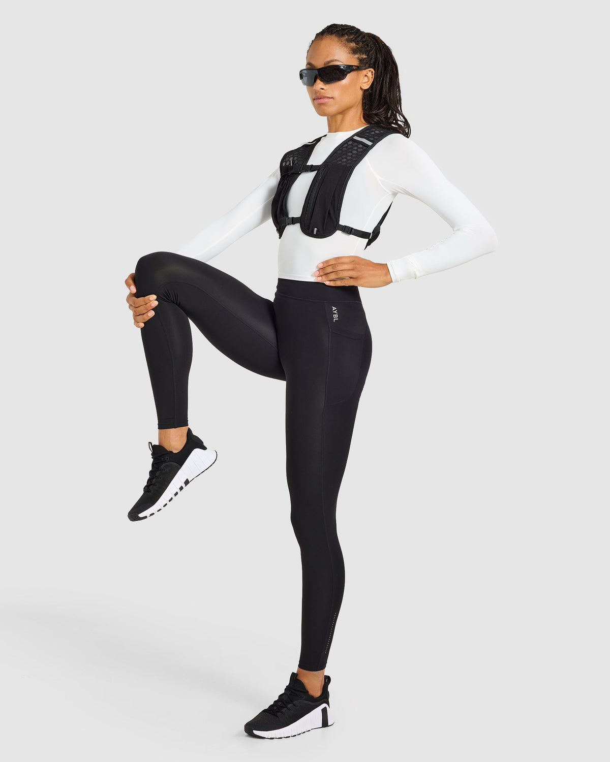 Run Pocket Leggings - Black