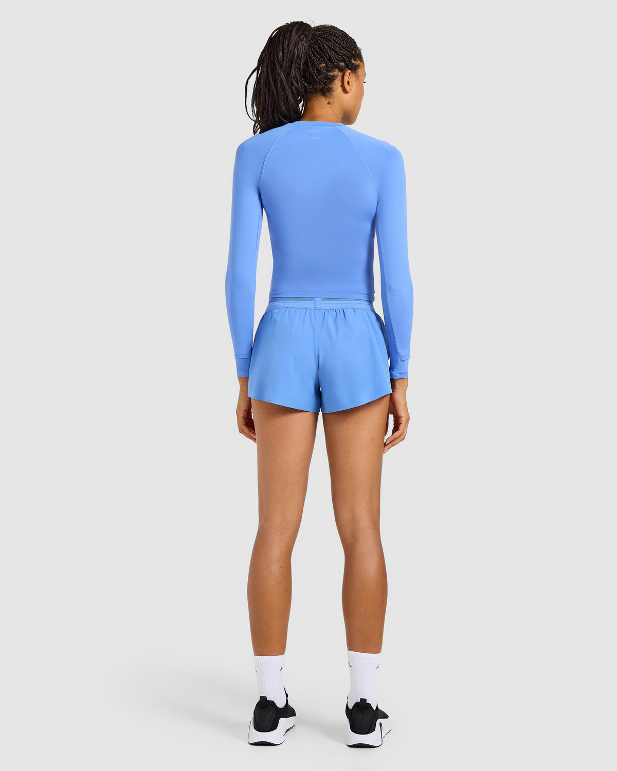 Run Long Sleeve Base Layer - Cornflower Blue