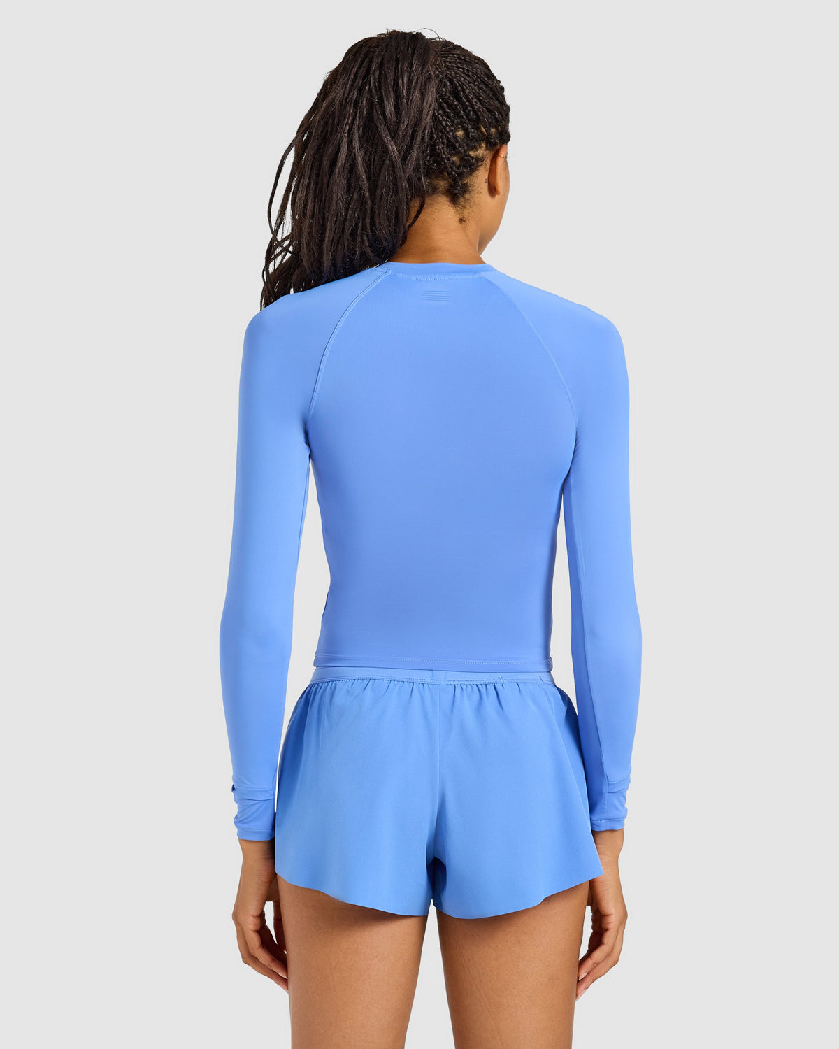 Run Long Sleeve Base Layer - Cornflower Blue