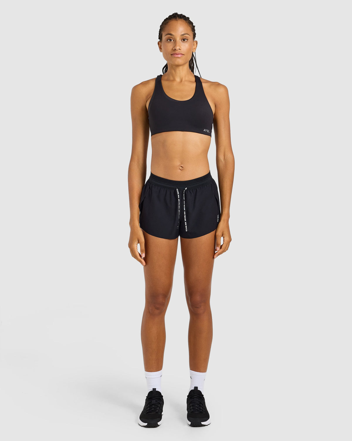 Run Low Rise 3" Shorts - Black