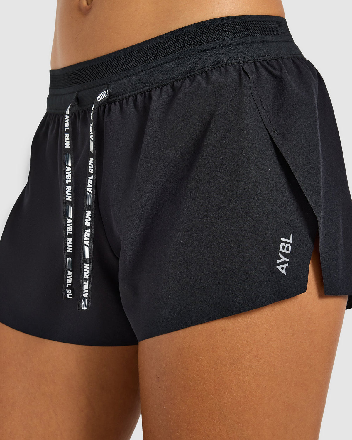 Run Low Rise 3" Shorts - Black