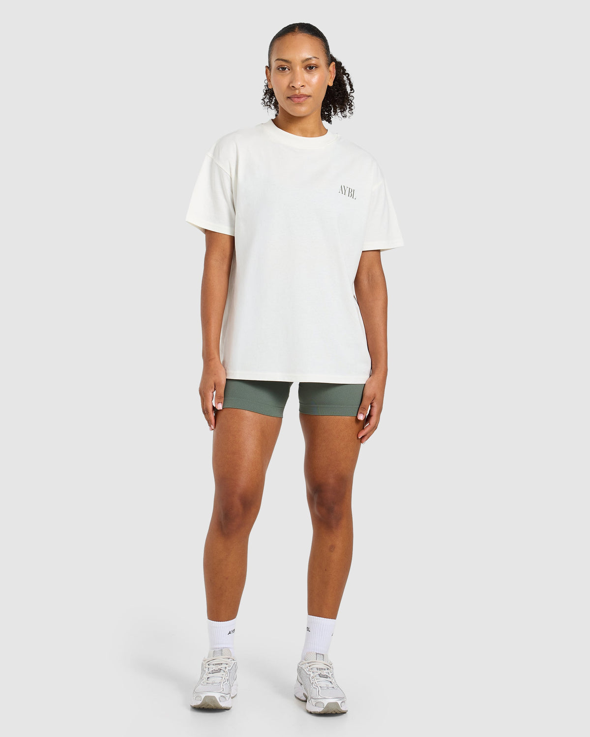 Goddess Of Gains Oversized T Shirt - Off White