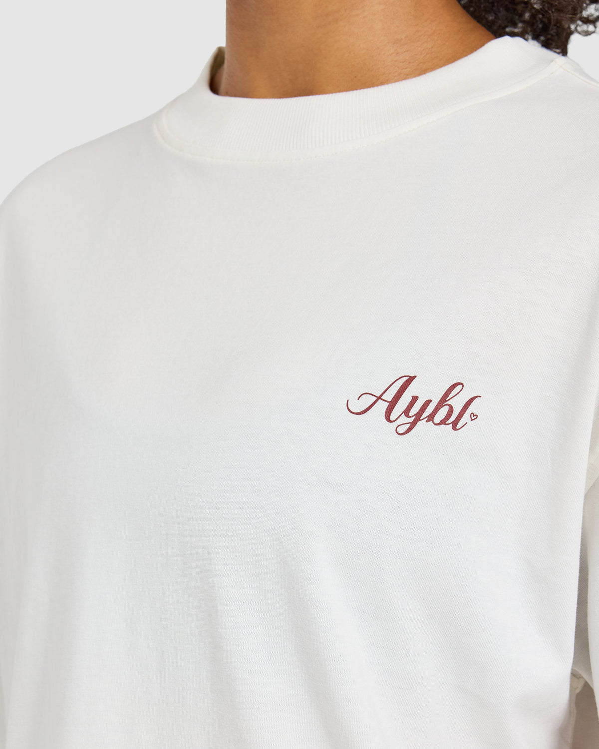 AYBL Gym Oversized T Shirt - Off White
