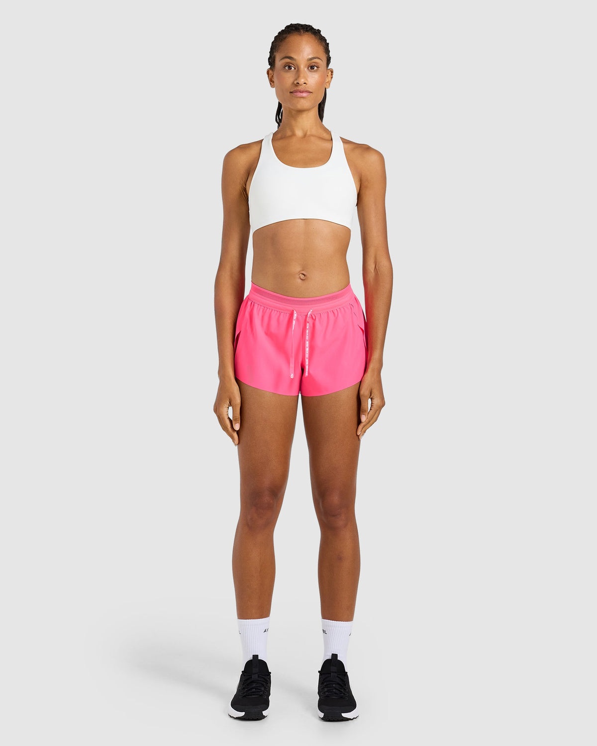 Run Low Rise 3" Shorts - Neon Pink