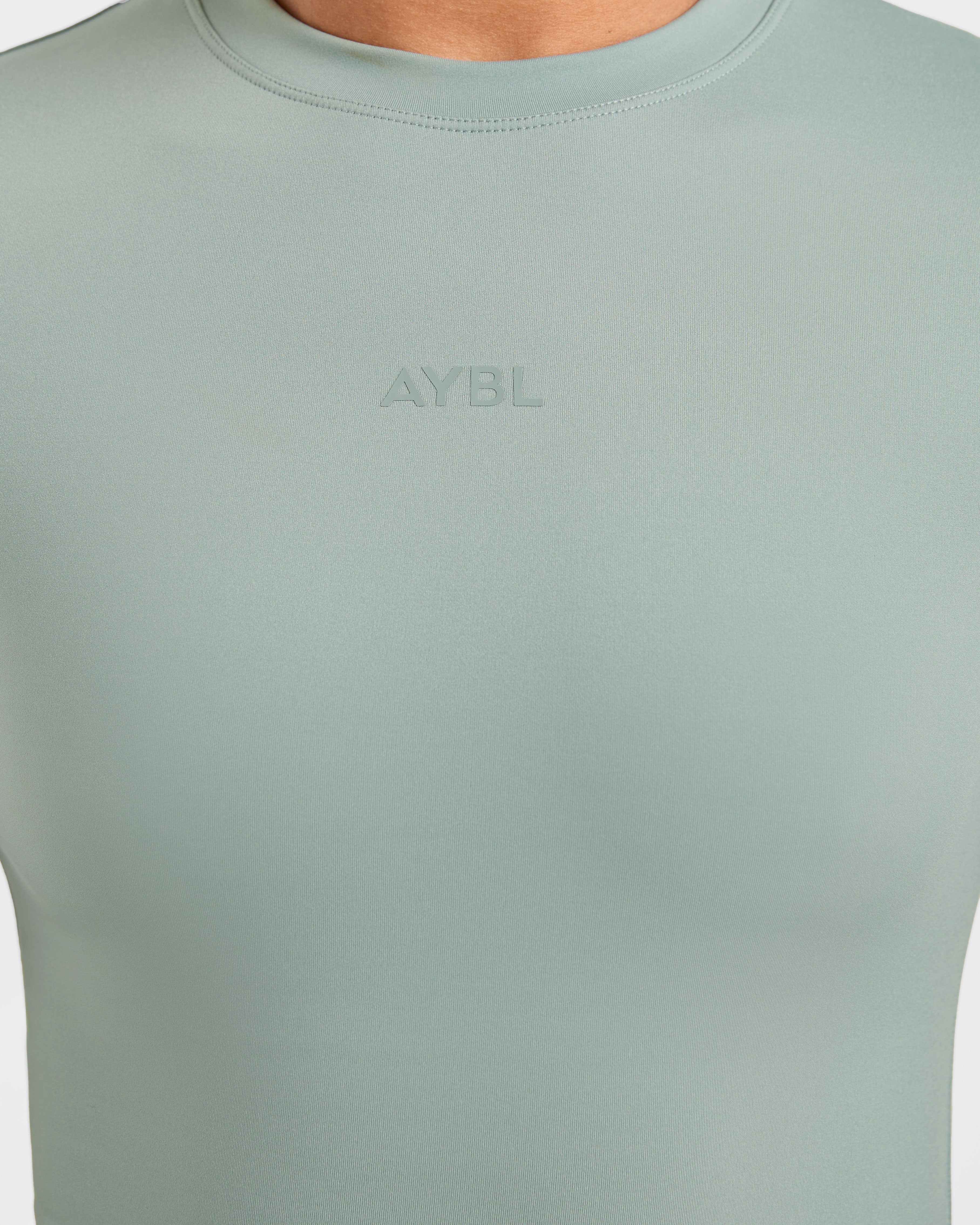 Sculpt T Shirt - Muted Sage