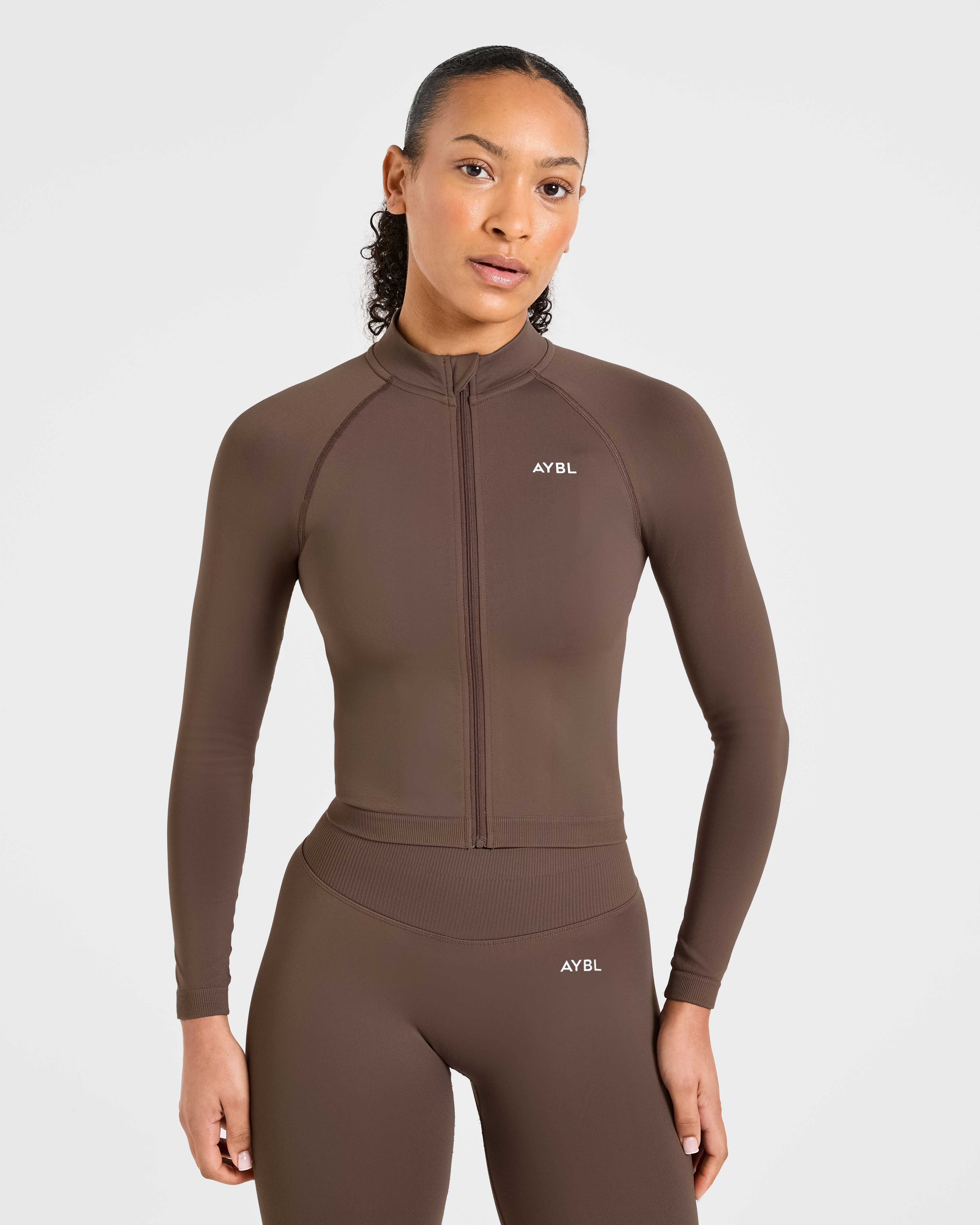 Enhance Seamless Jacket - Red