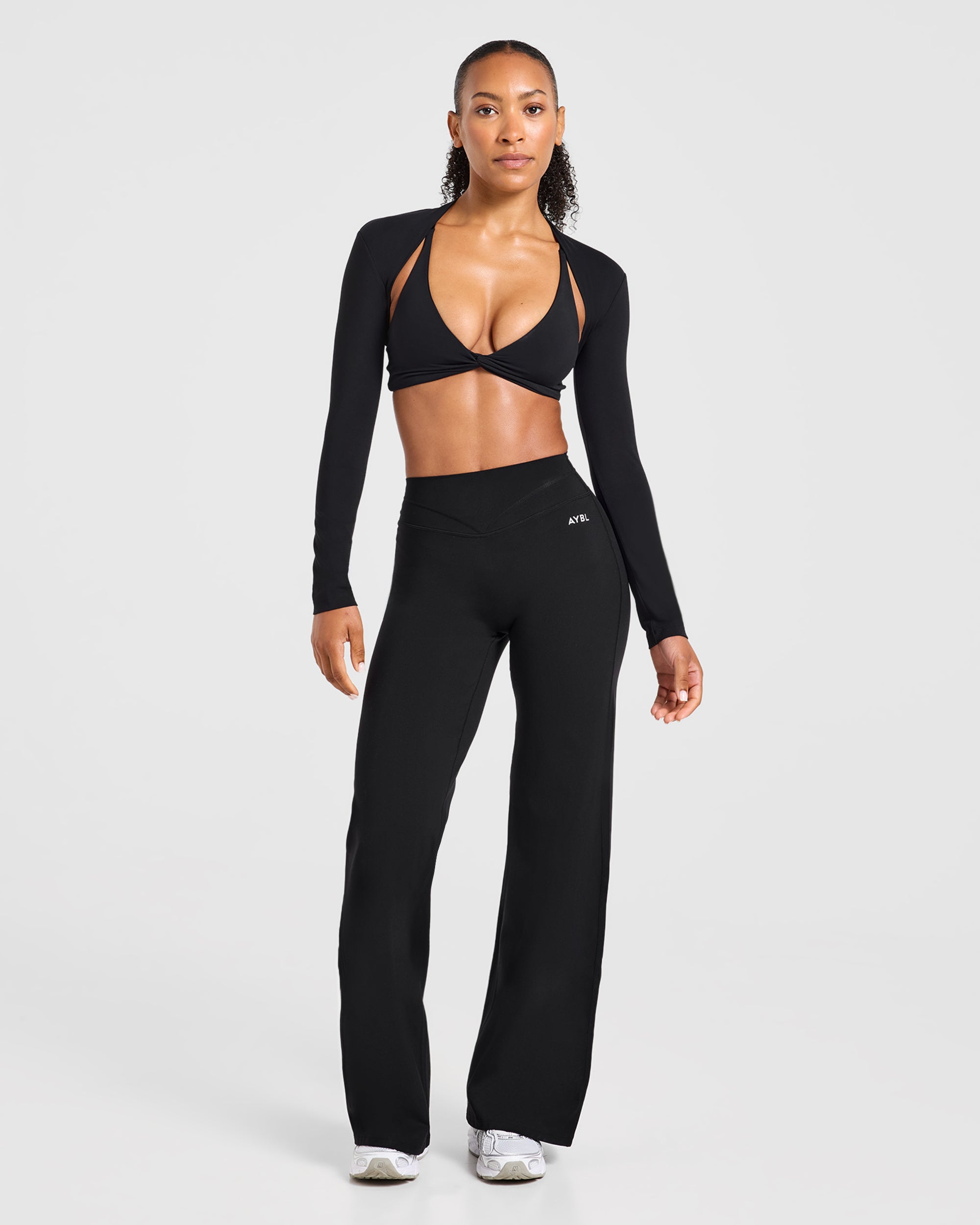 Engage Straight Leg Leggings - Black