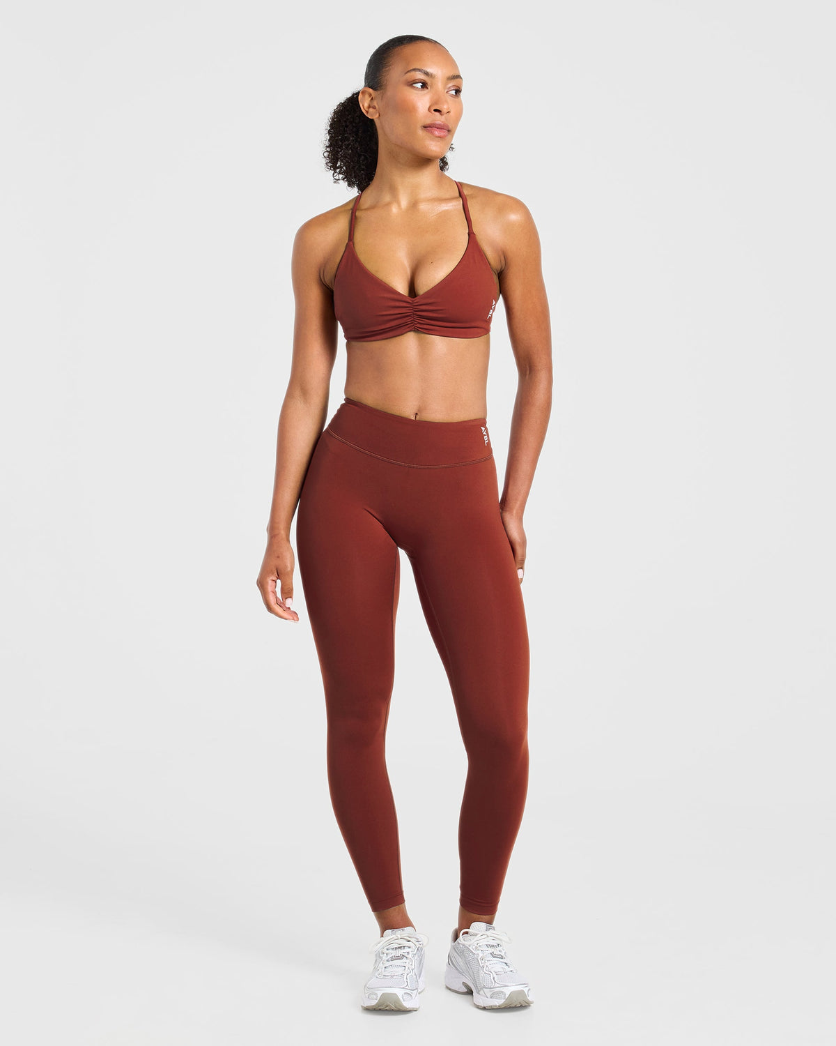 Physique Sports Bra - Deep Auburn