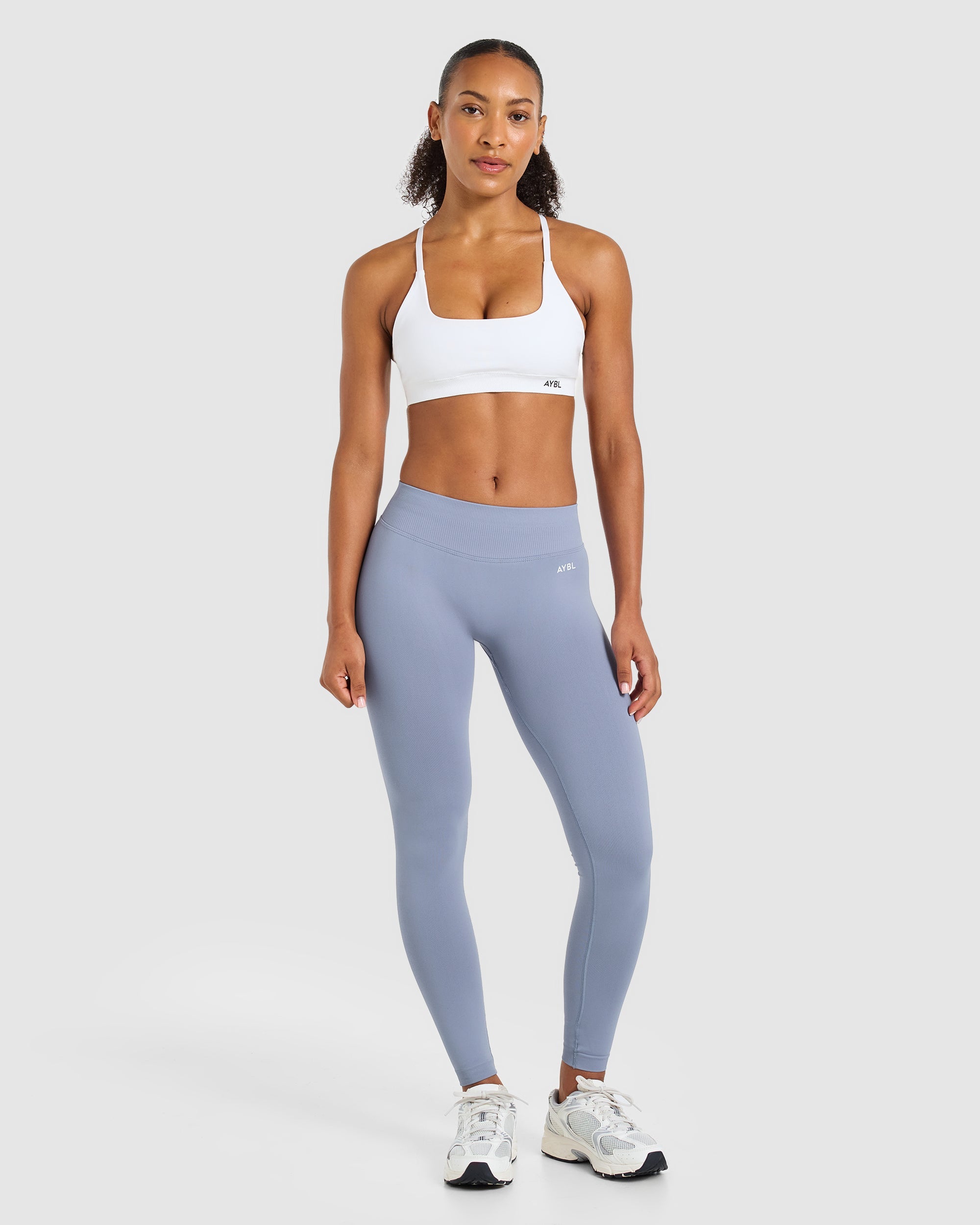 Enhance Seamless Sports Bra - White
