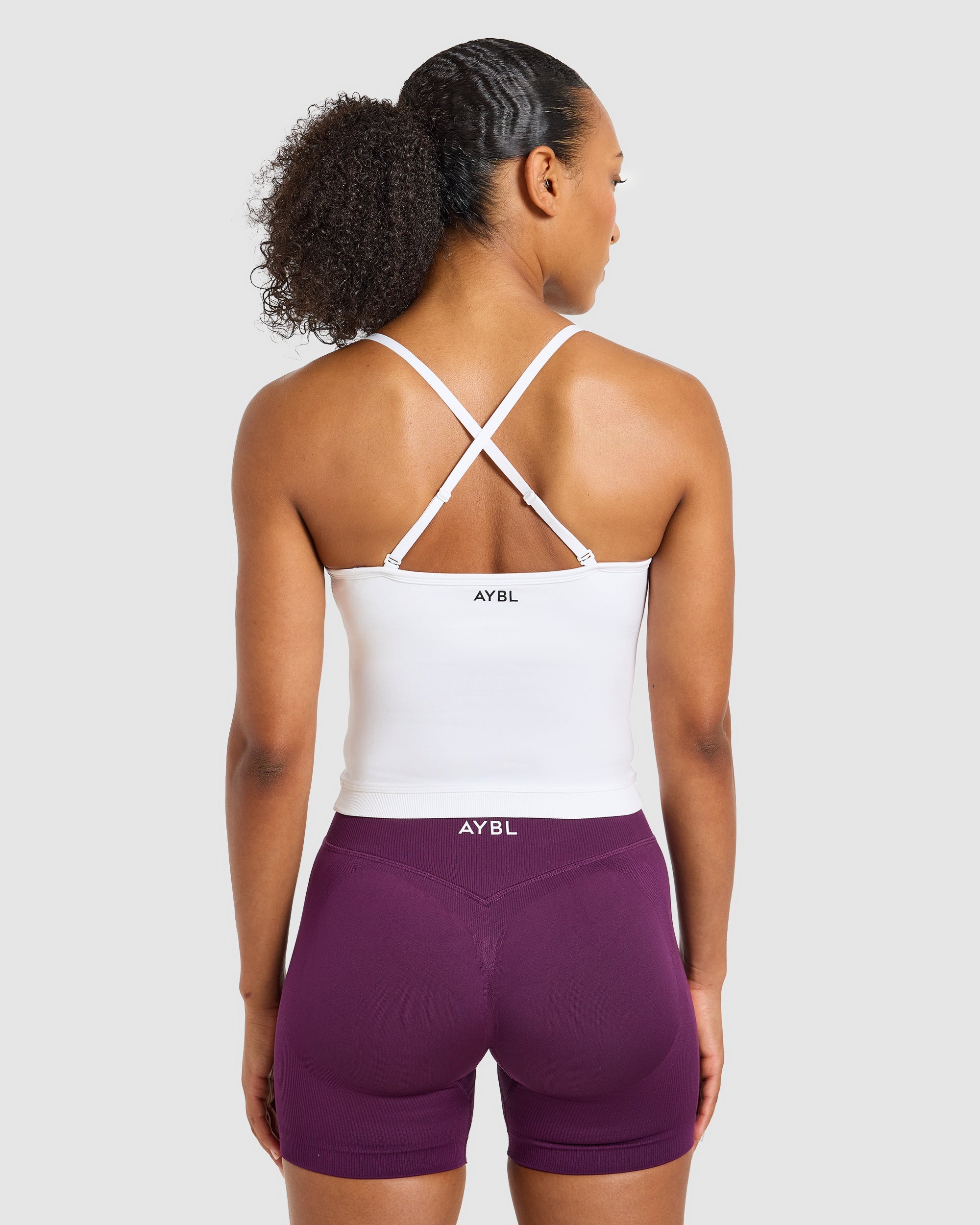 Adapt Seamless Tank Top - White