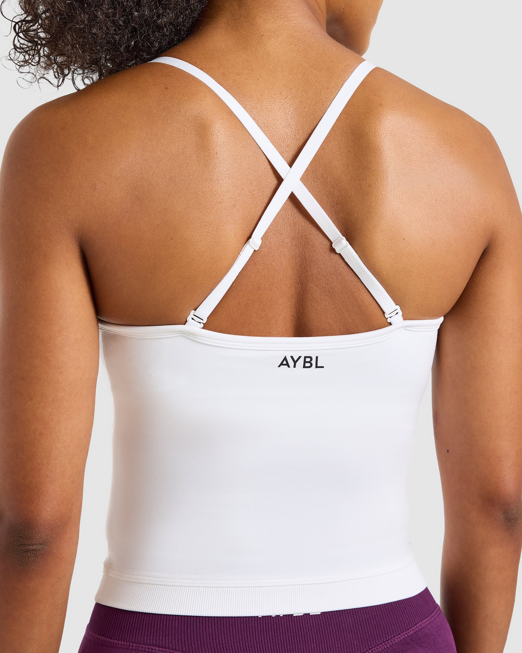 Adapt Seamless Tank Top - White