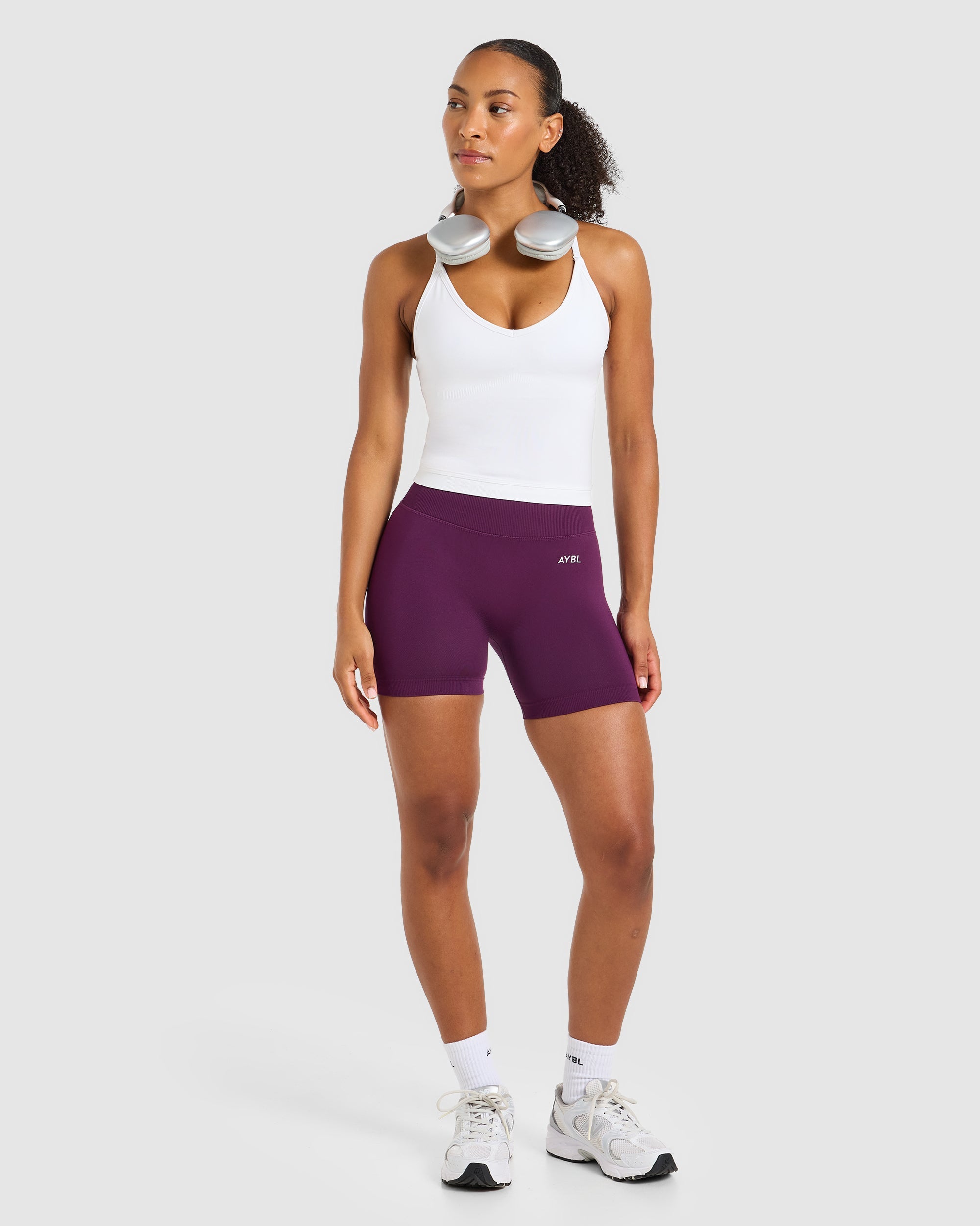 Adapt Seamless Tank Top - White