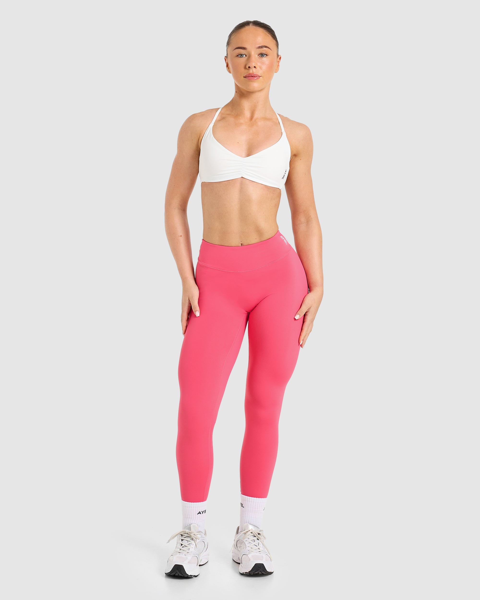 Physique Sports Bra - White