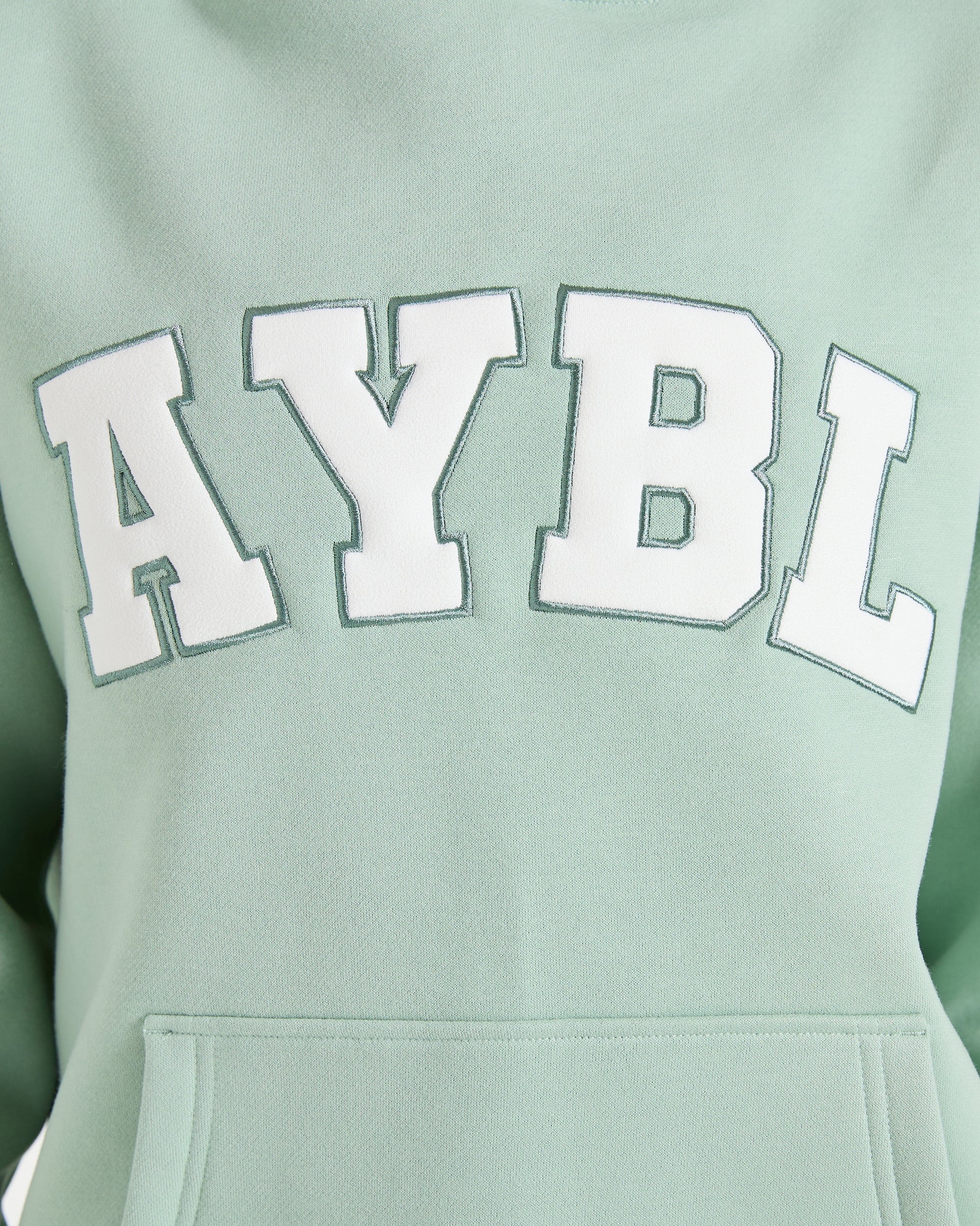 Varsity 2.0 Oversized Hoodie - Sage Green