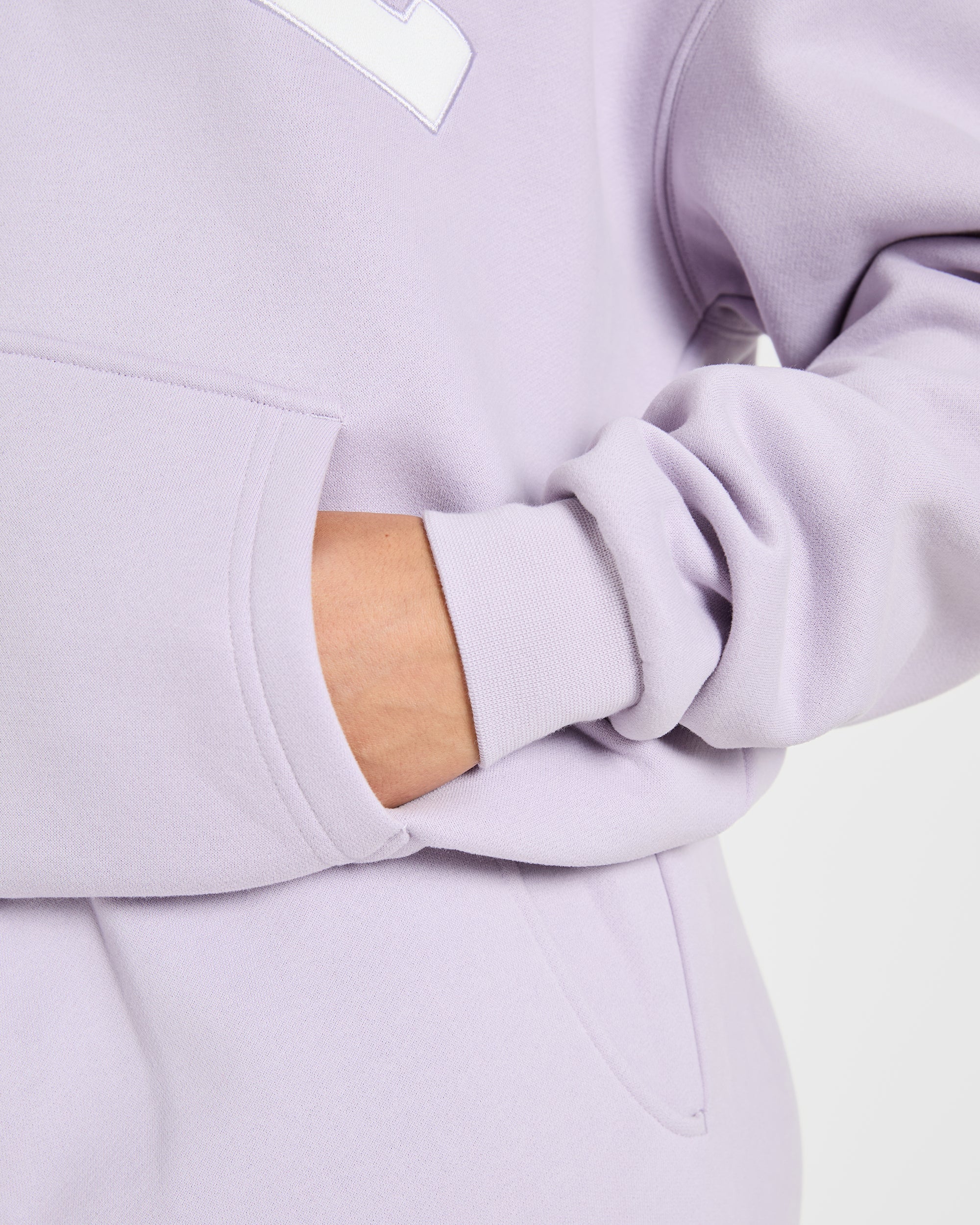 Varsity 2.0 Oversized Hoodie - Lilac