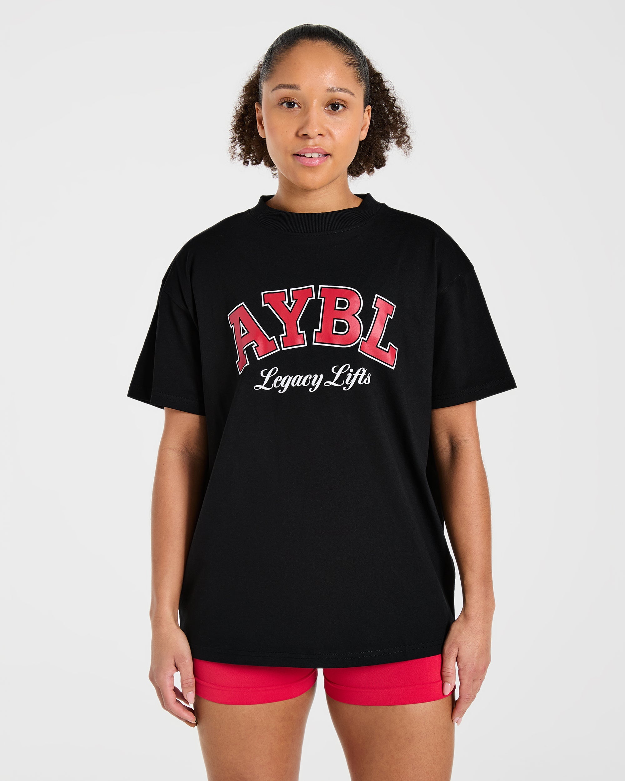 Legacy Lifts Oversized T Shirt - Black