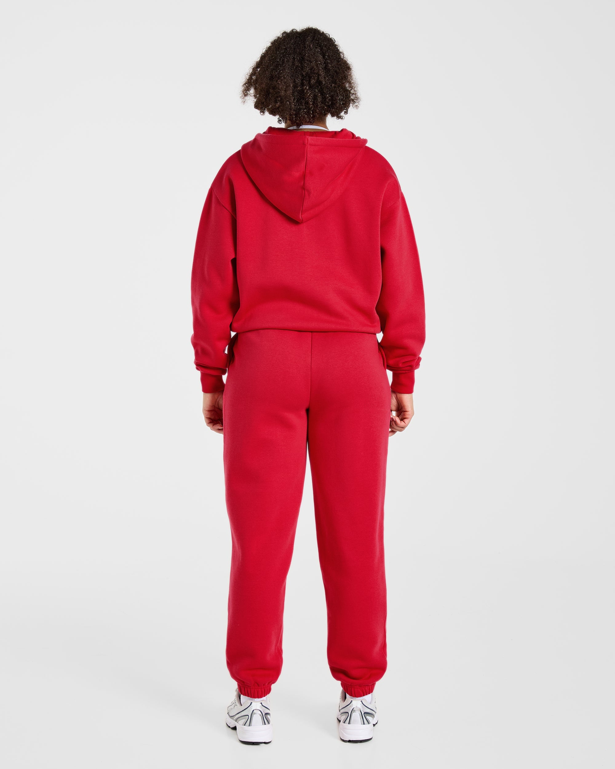 Lifestyle Oversized Joggers - Red