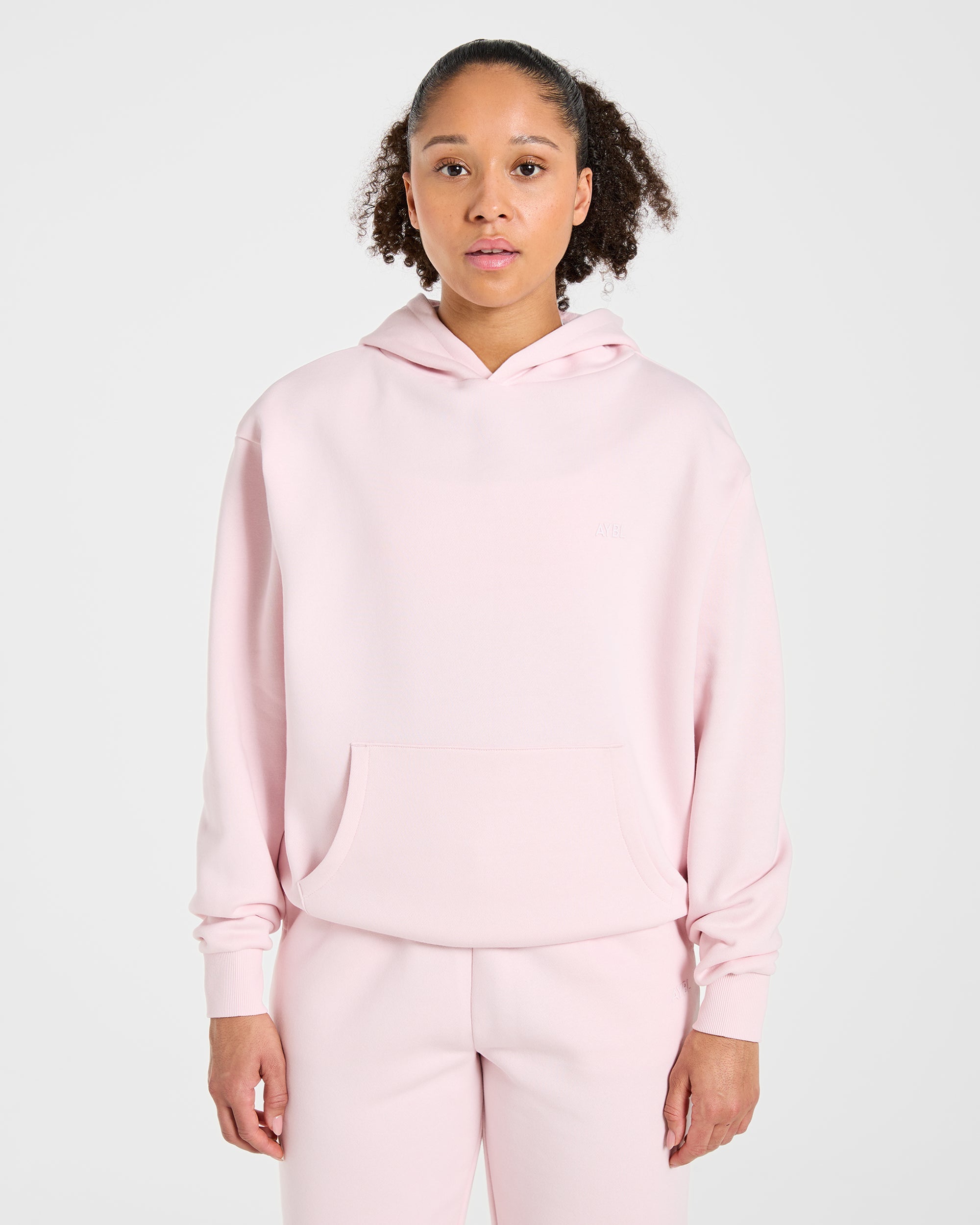 Lifestyle Oversized Hoodie - Pastel Pink