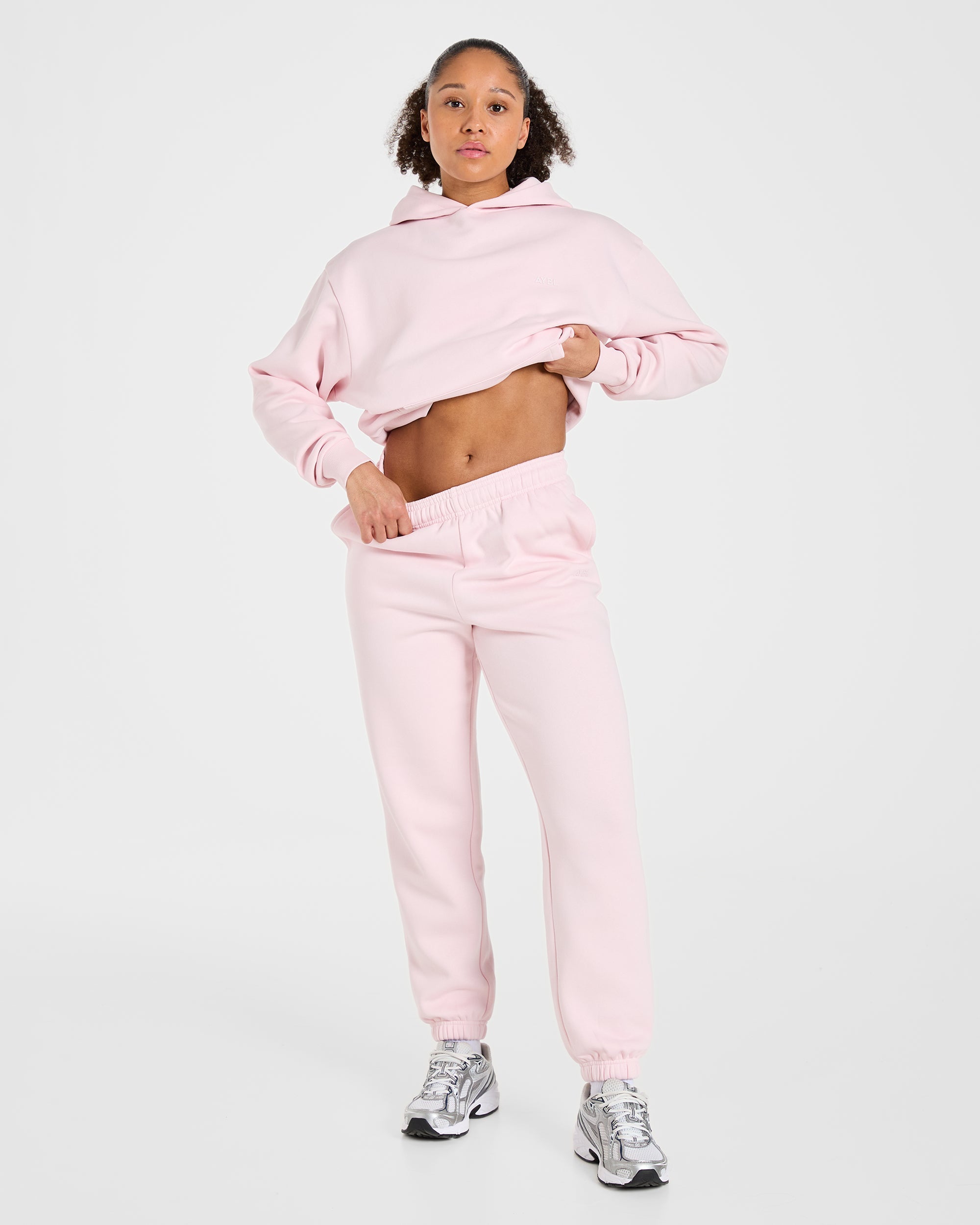 Lifestyle Oversized Joggers - Pastel Pink
