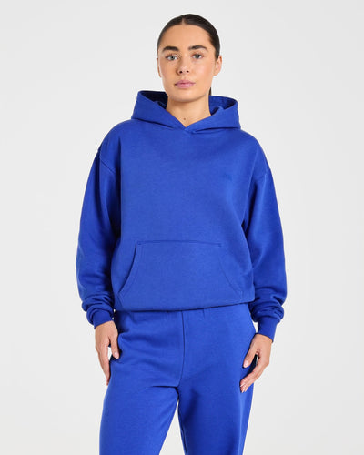 Lifestyle Oversized Hoodie - Cobalt