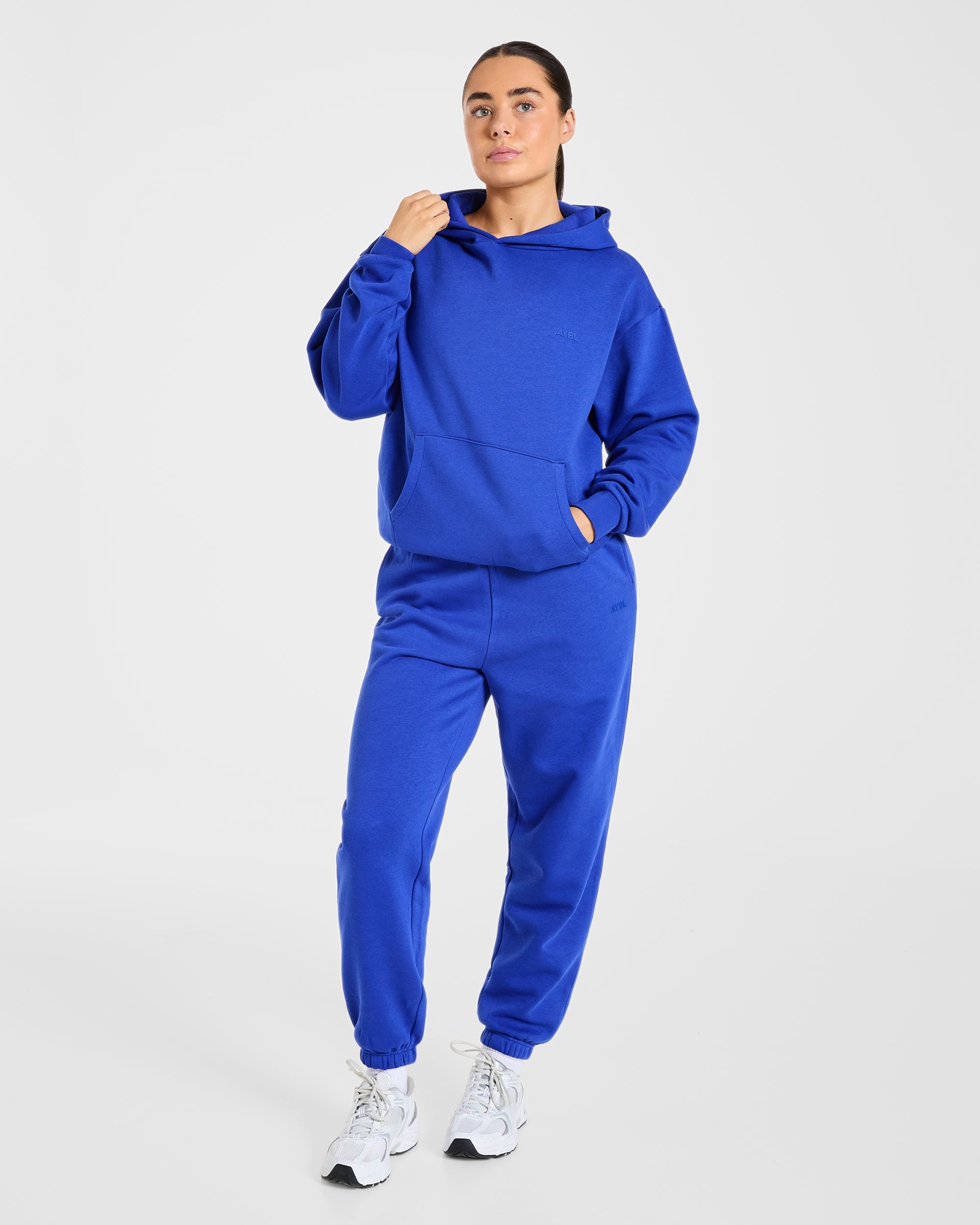 Lifestyle Oversized Hoodie - Cobalt