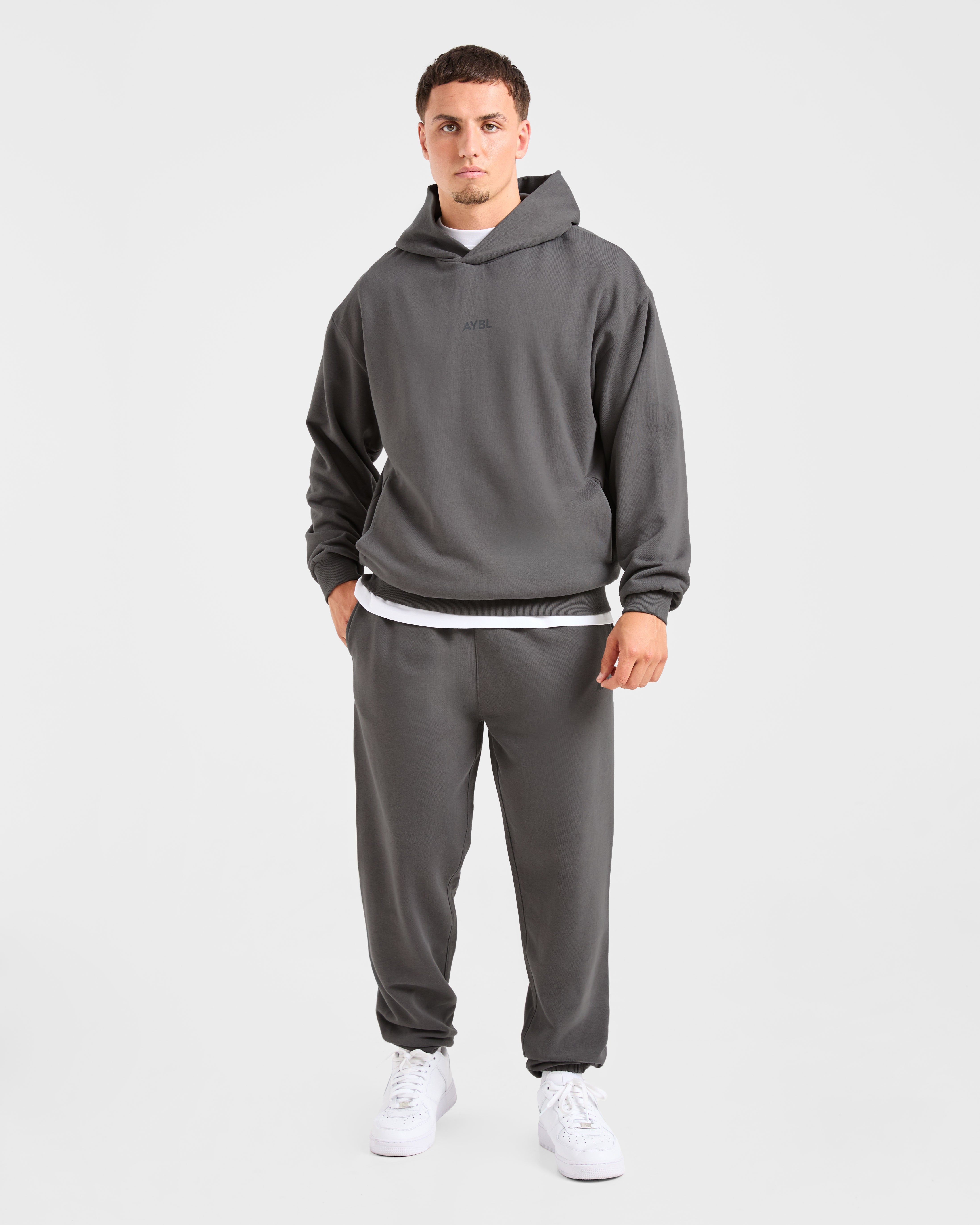 Craft Oversized Hoodie - Charcoal