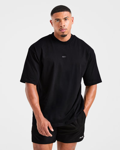 Craft Oversized T Shirt - Black
