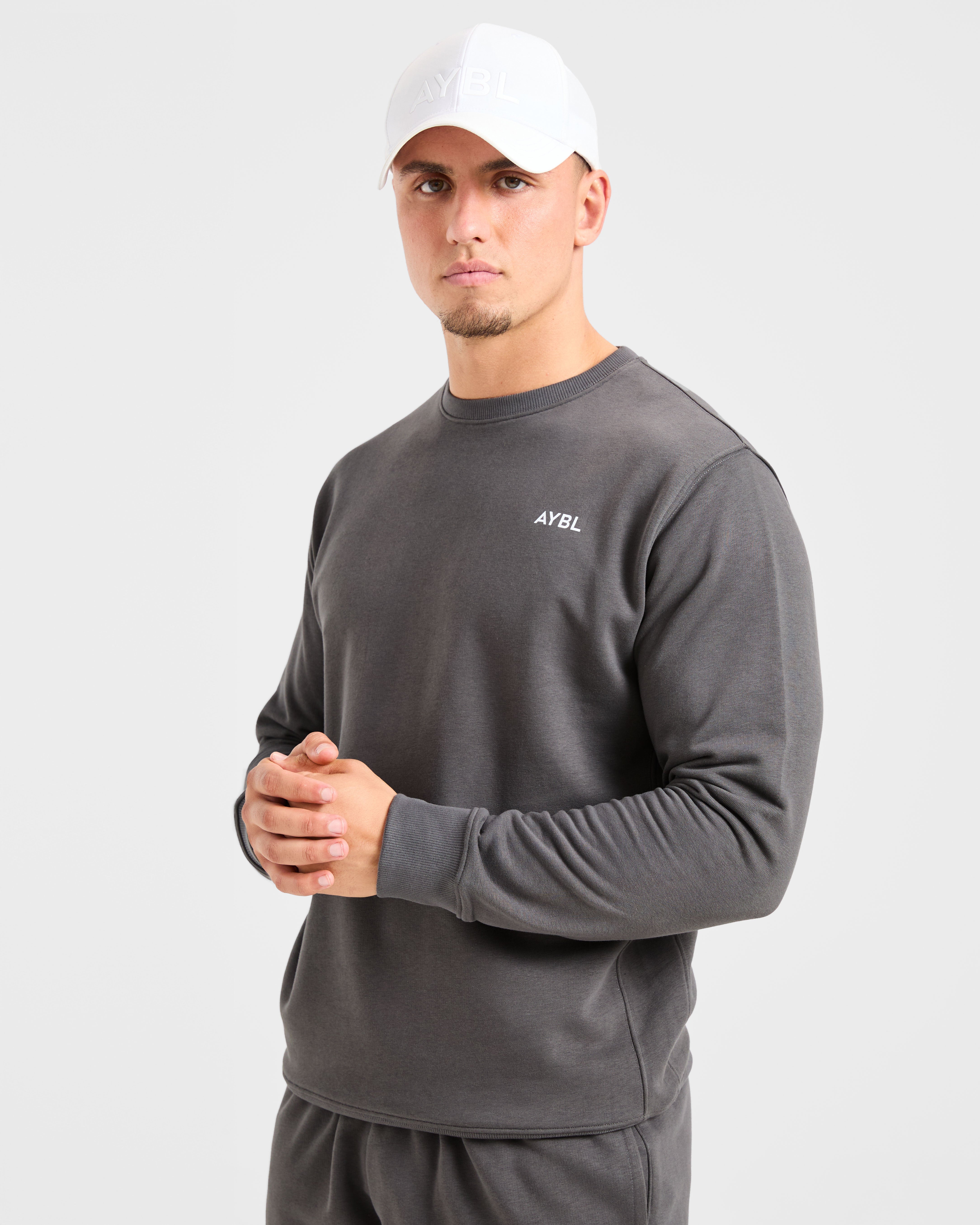 Essential Lightweight Sweater - Charcoal