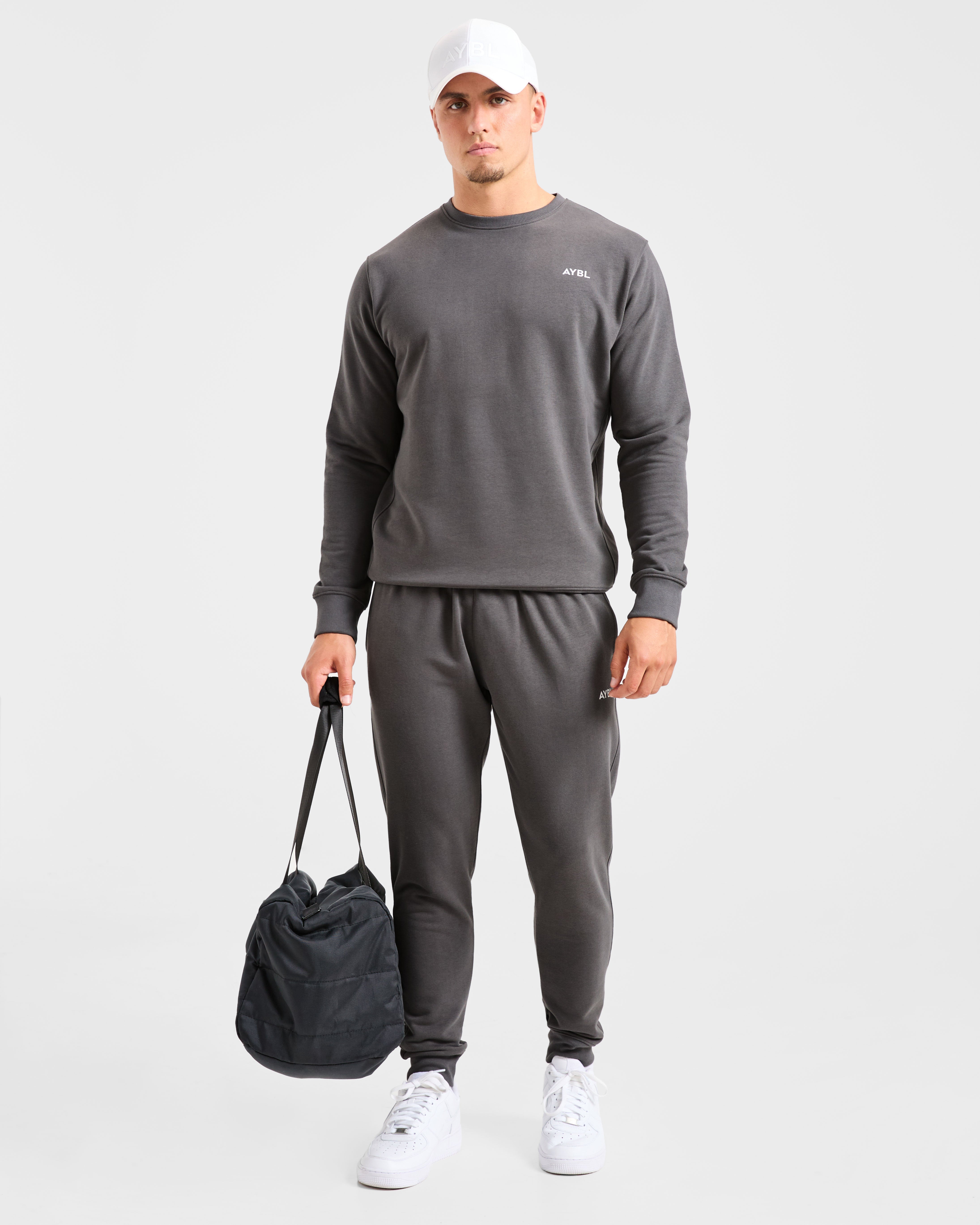 Essential Lightweight Sweater - Charcoal