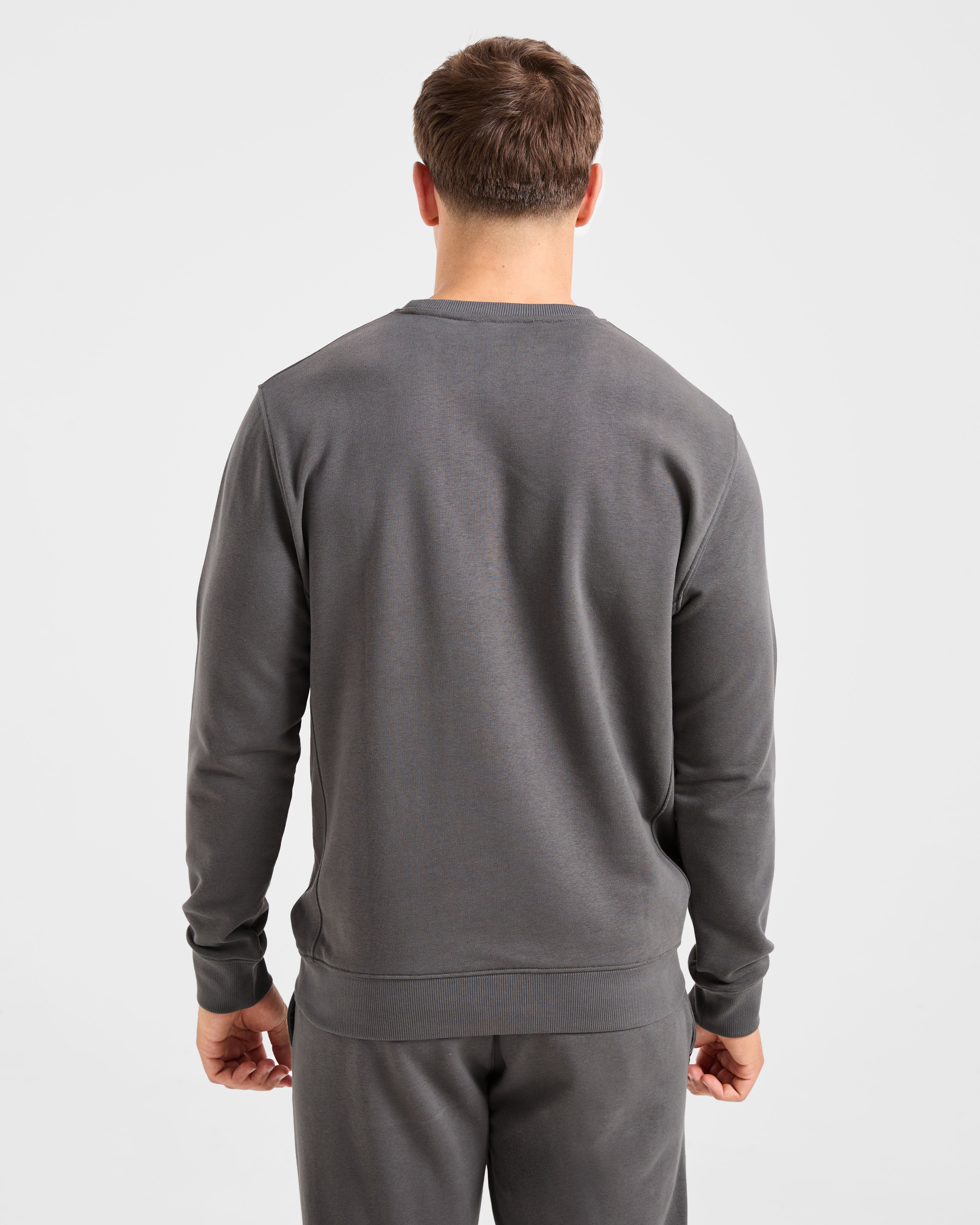 Essential Lightweight Sweater - Charcoal
