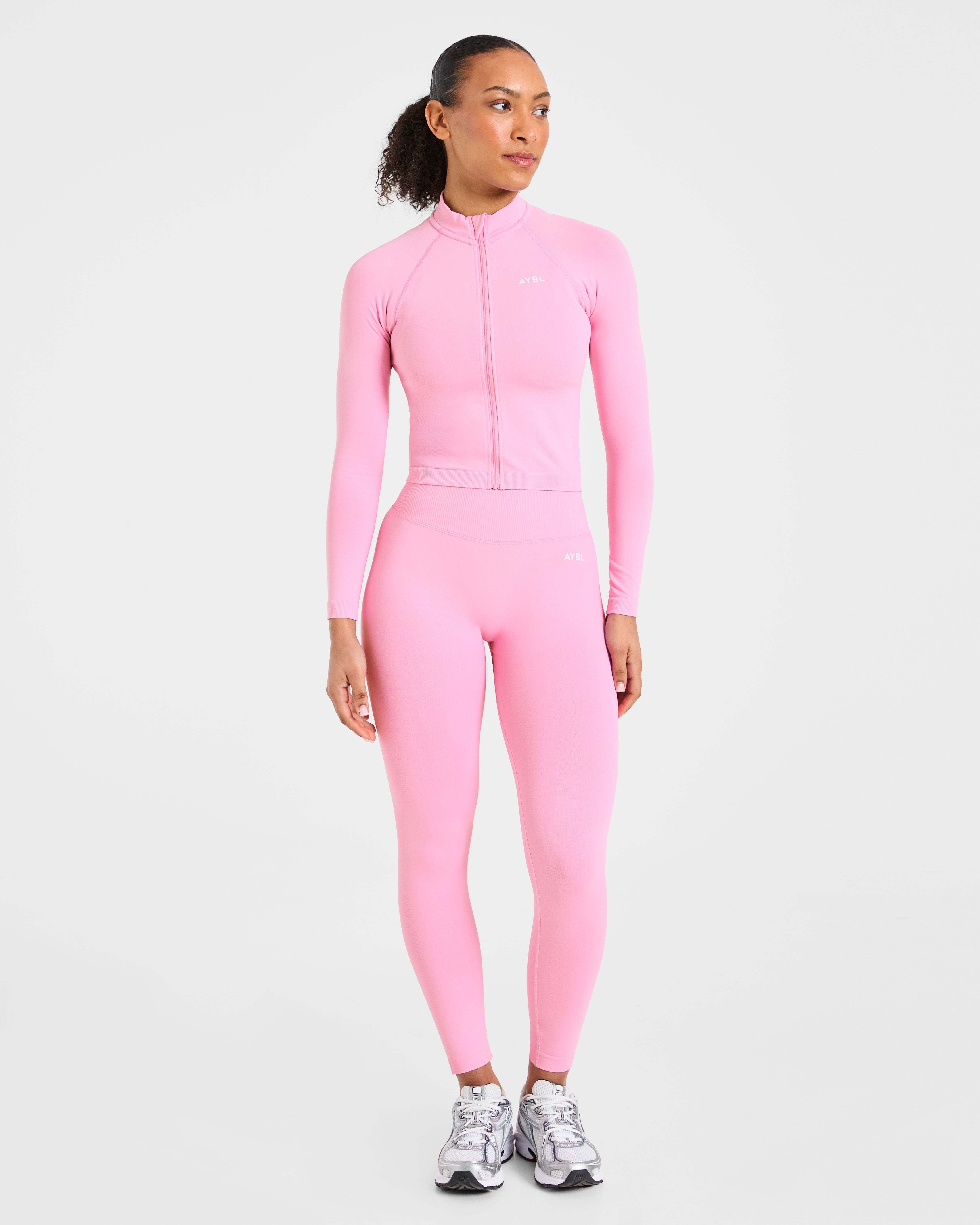Enhance Seamless Jacket - Sugar Pink