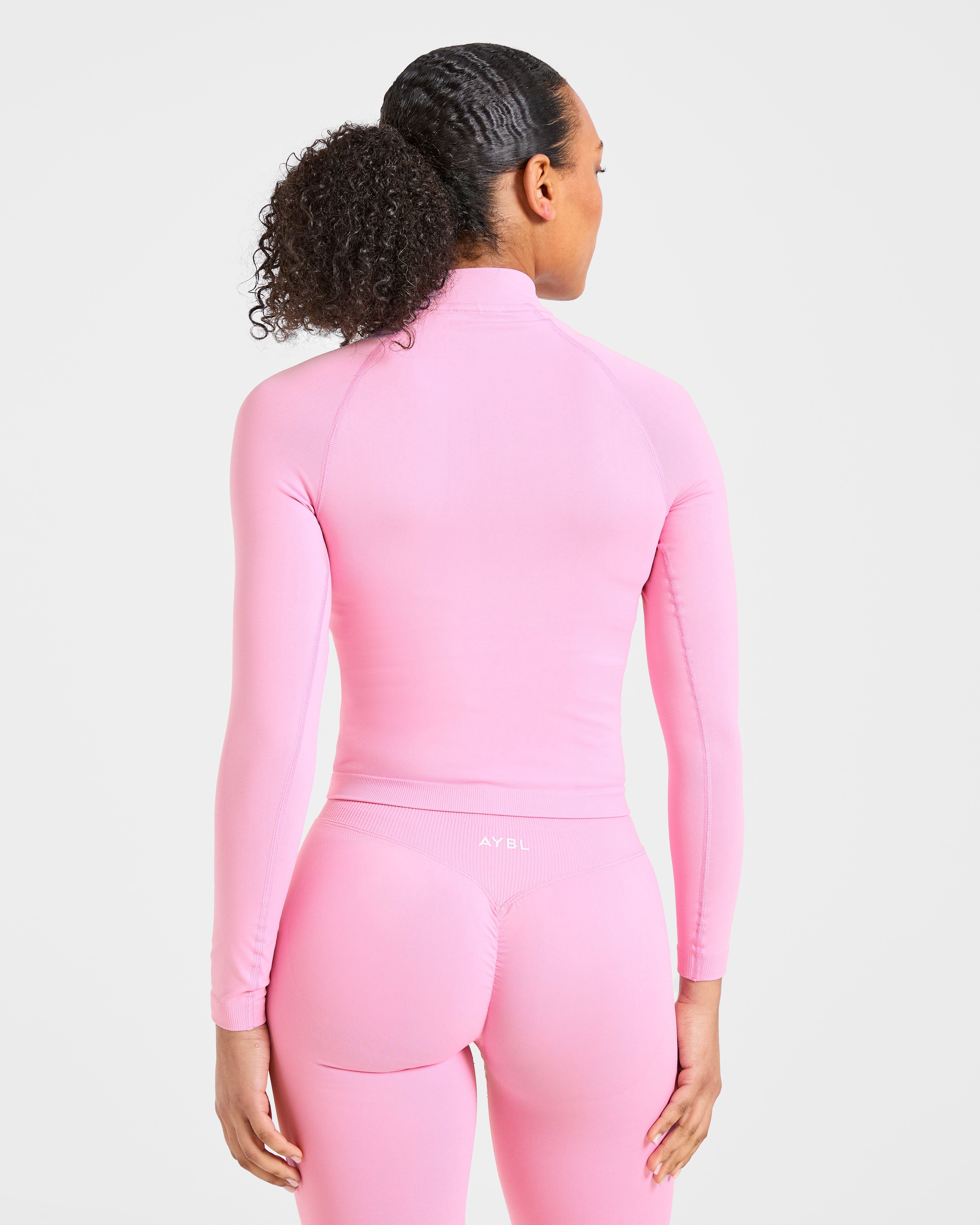 Enhance Seamless Jacket - Sugar Pink