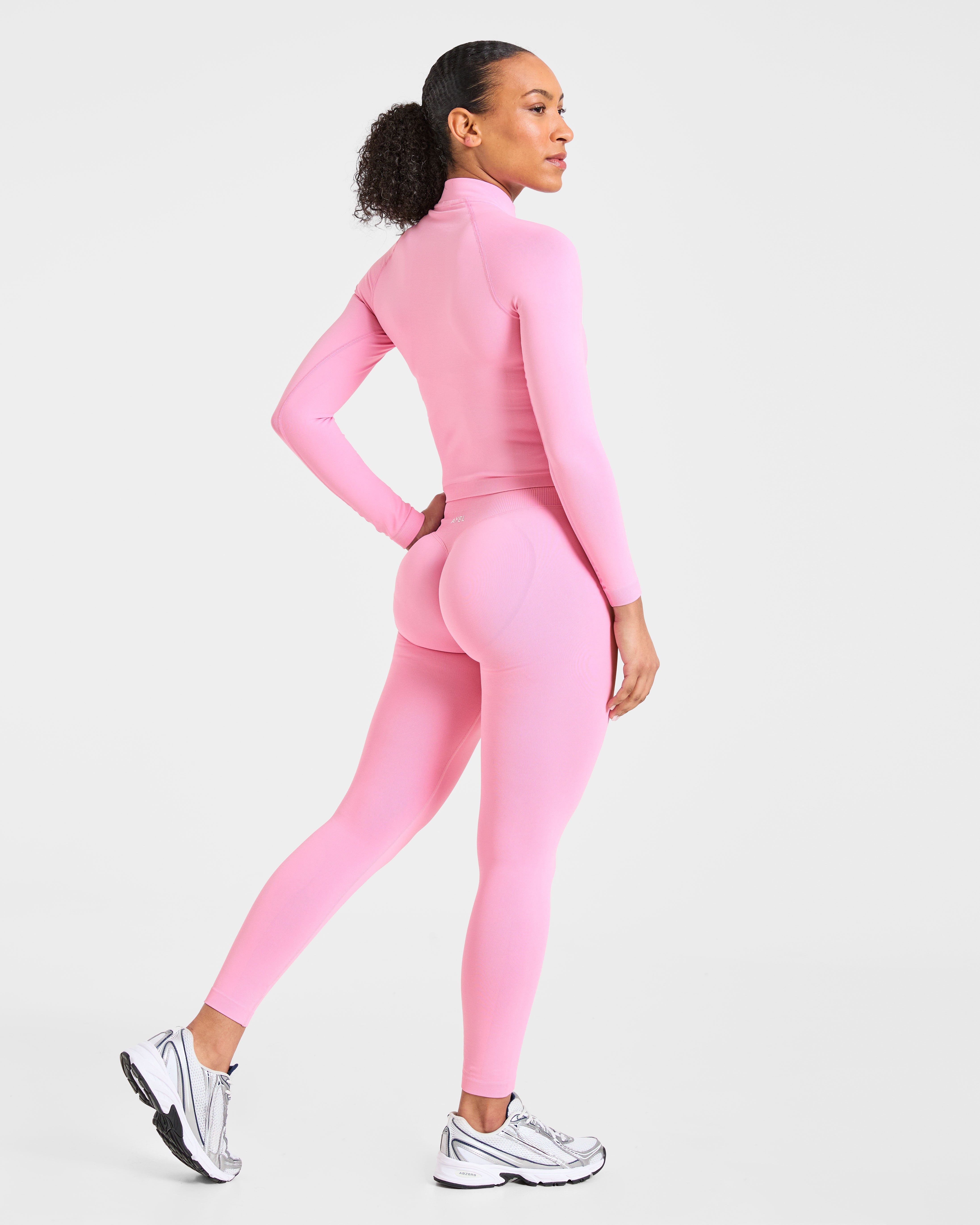 Enhance Seamless Jacket - Sugar Pink