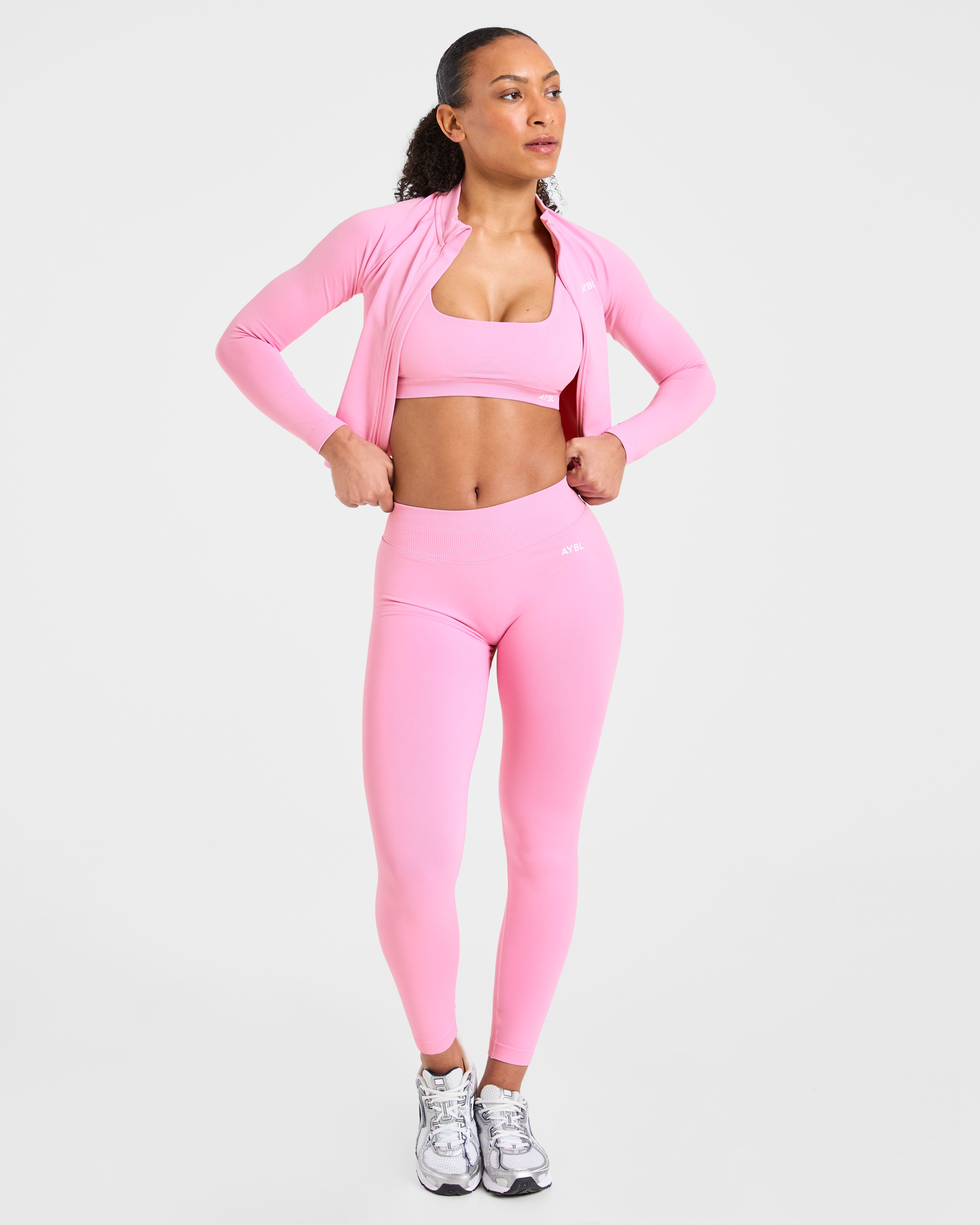 Enhance Seamless Leggings - Sugar Pink