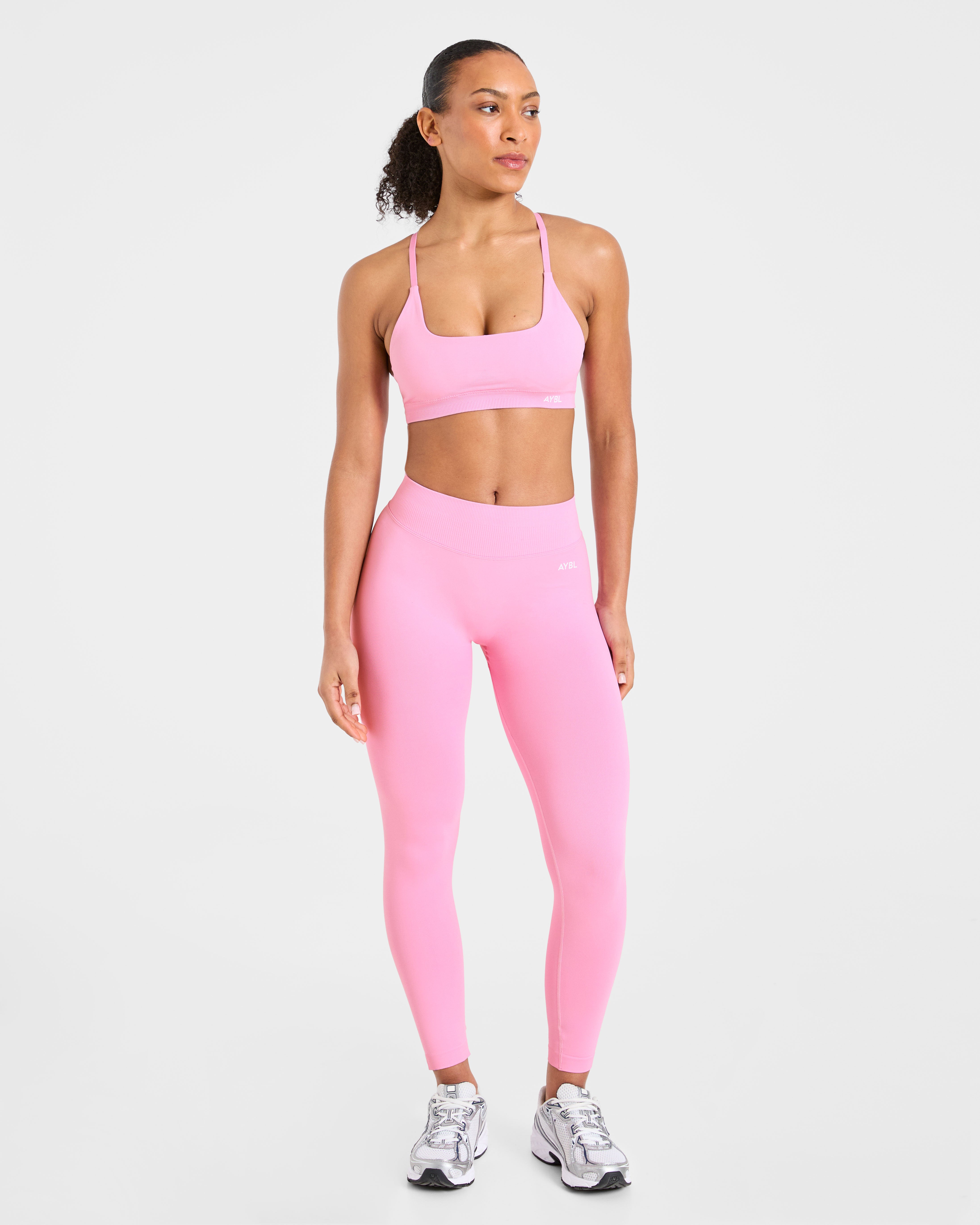 Enhance Seamless Sports Bra - Sugar Pink