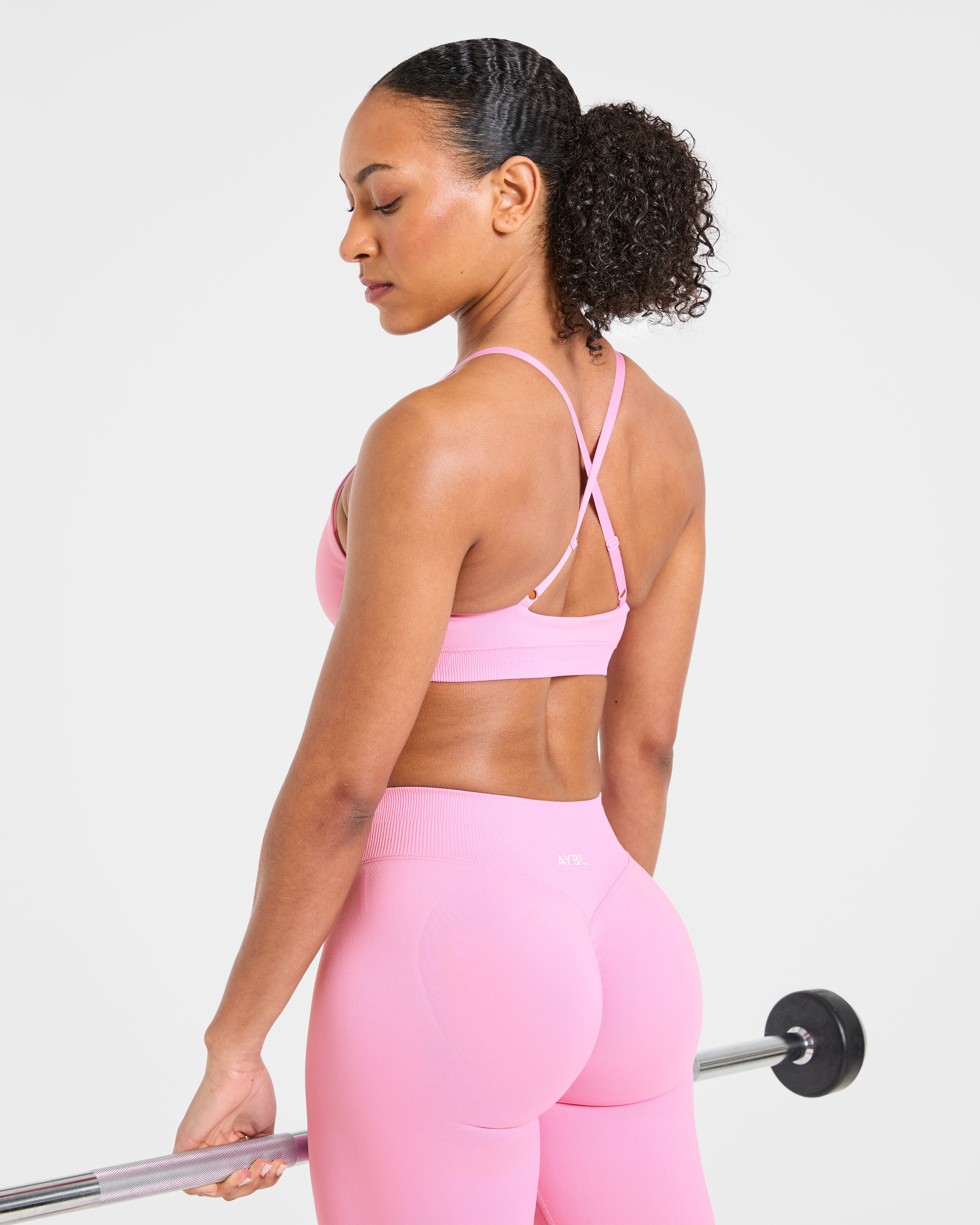 Enhance Seamless Sports Bra - Sugar Pink