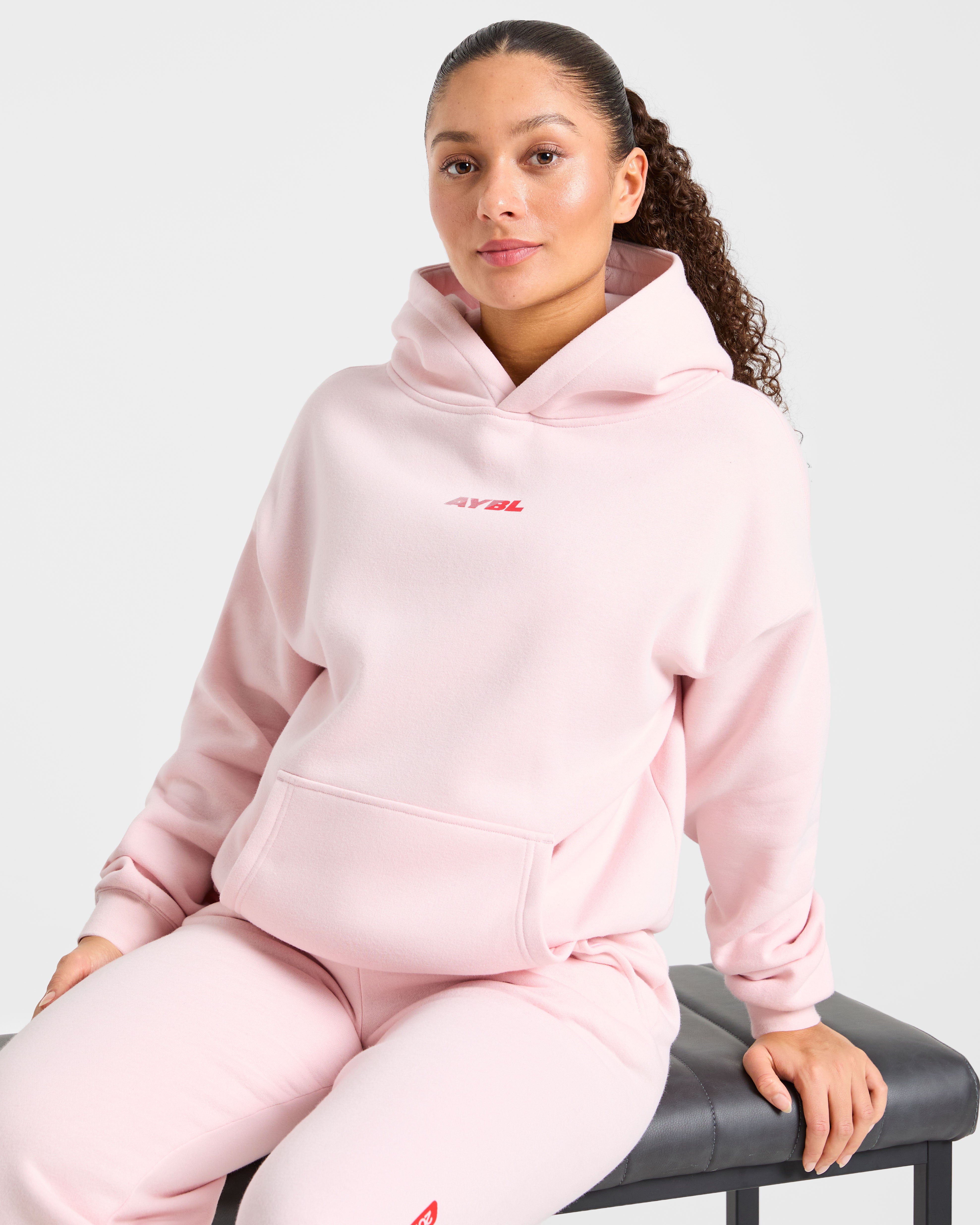 Athletics Dept Oversized Hoodie - Pink