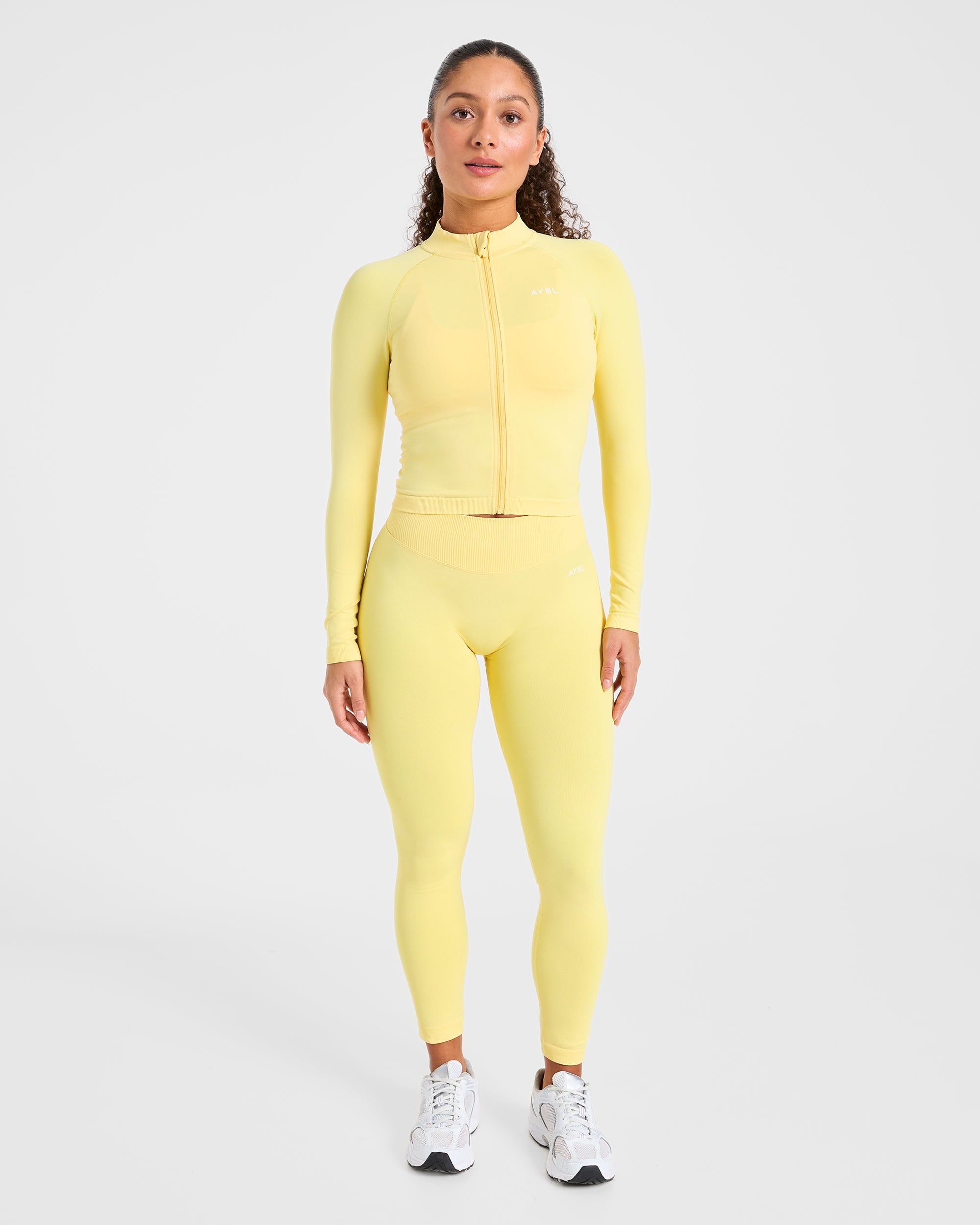Enhance Seamless Jacket - Bright Yellow