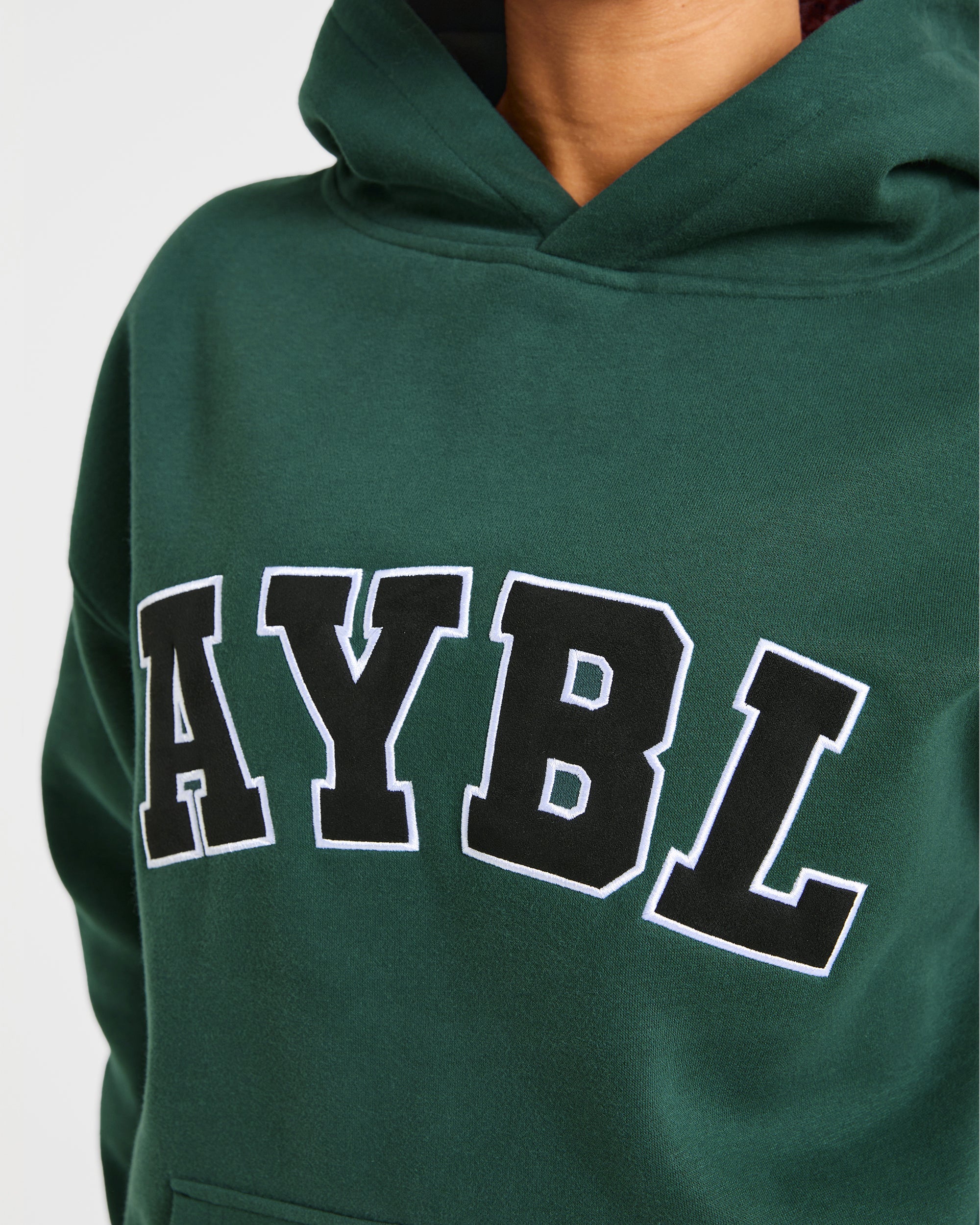 Varsity 2.0 Oversized Hoodie - Deep Forest