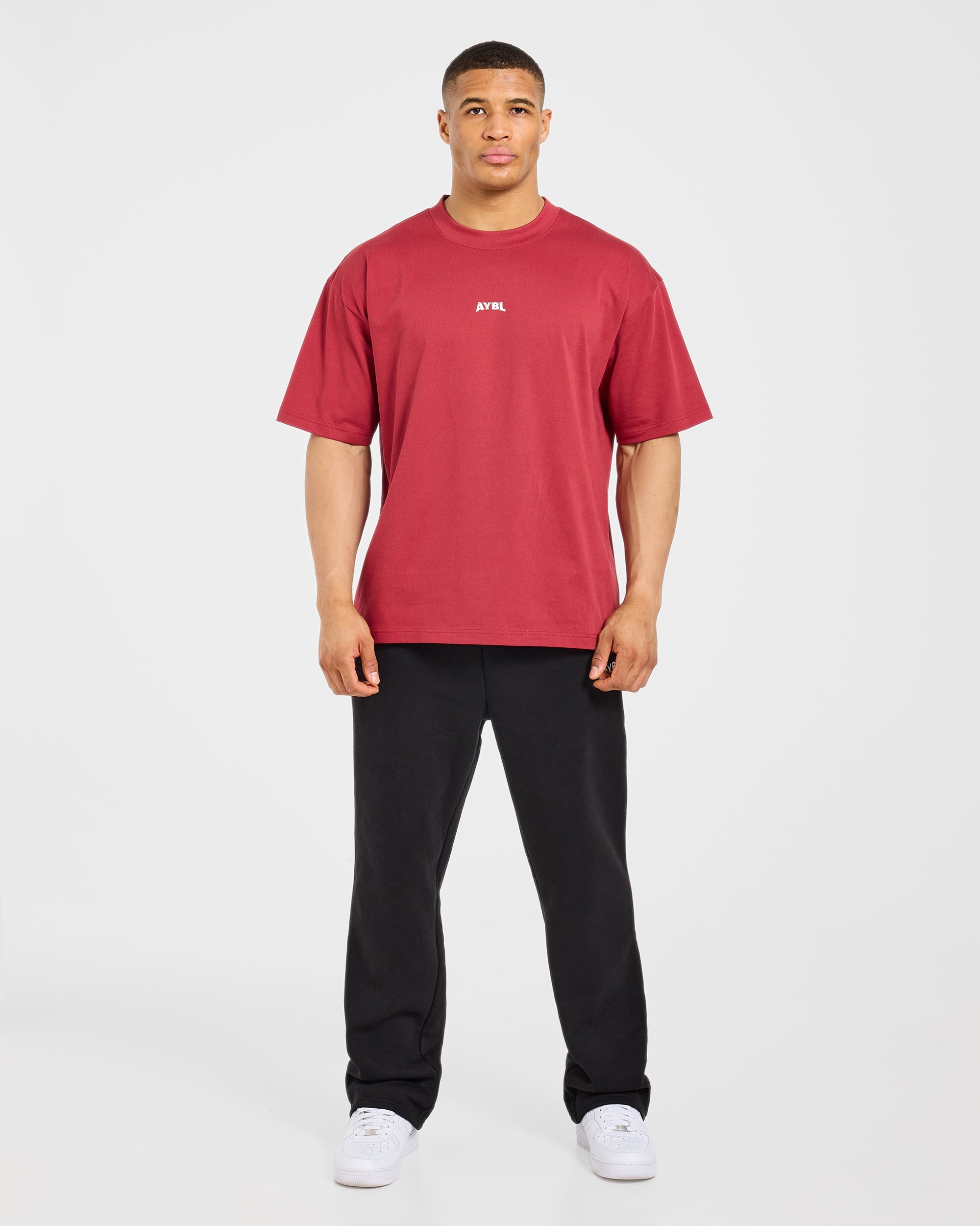 Wesley Vissers X Beyond Limits Oversized T Shirt - Red