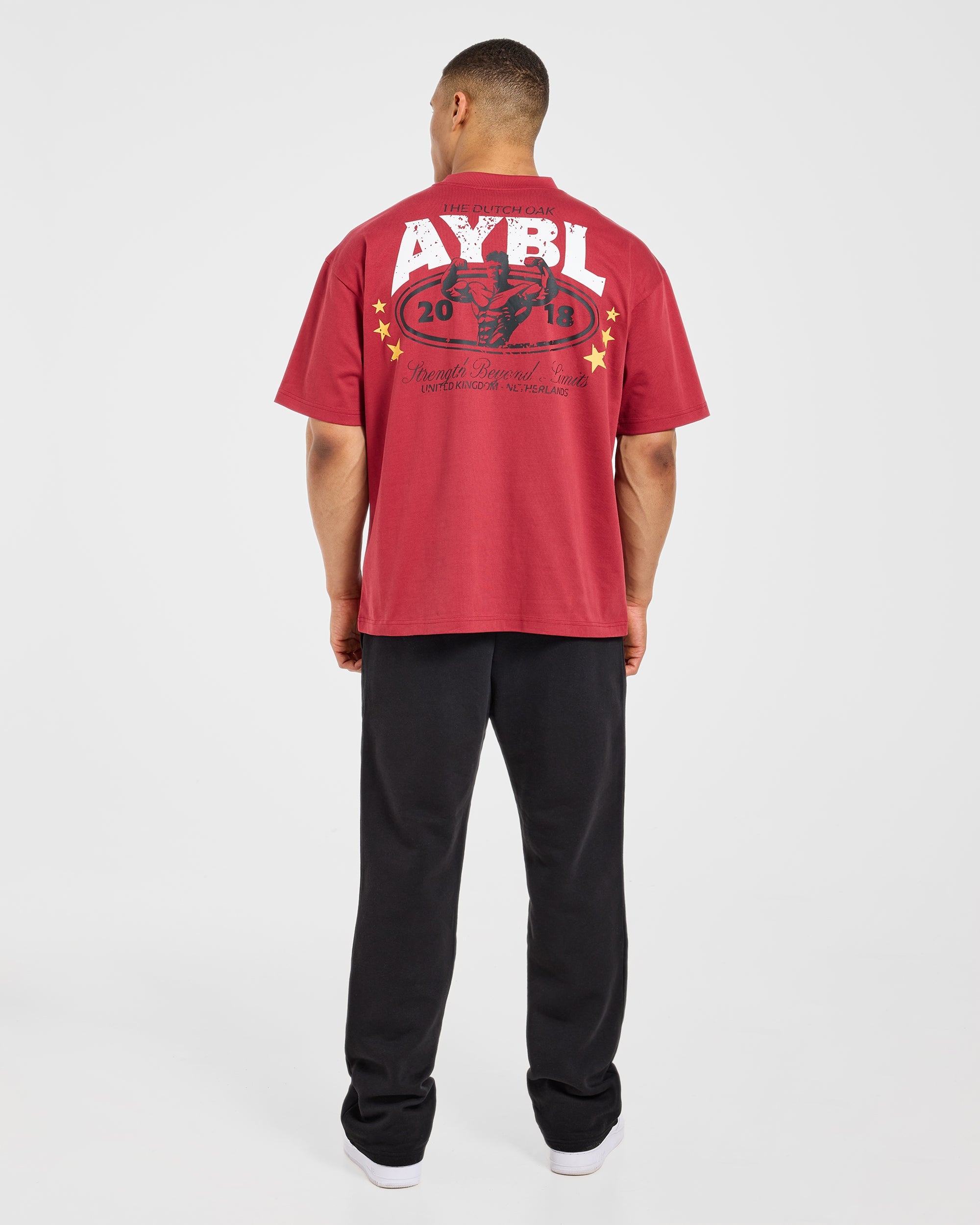 Wesley Vissers X Beyond Limits Oversized T Shirt - Red