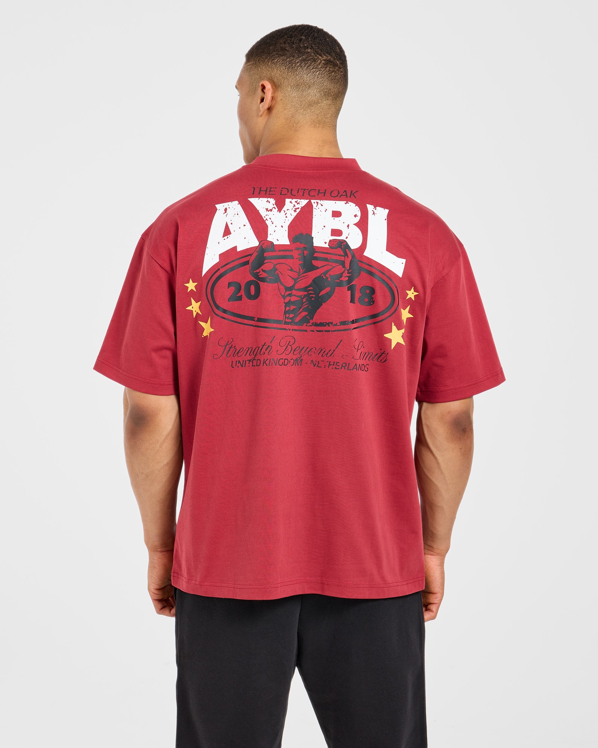 Wesley Vissers X Beyond Limits Oversized T Shirt - Red