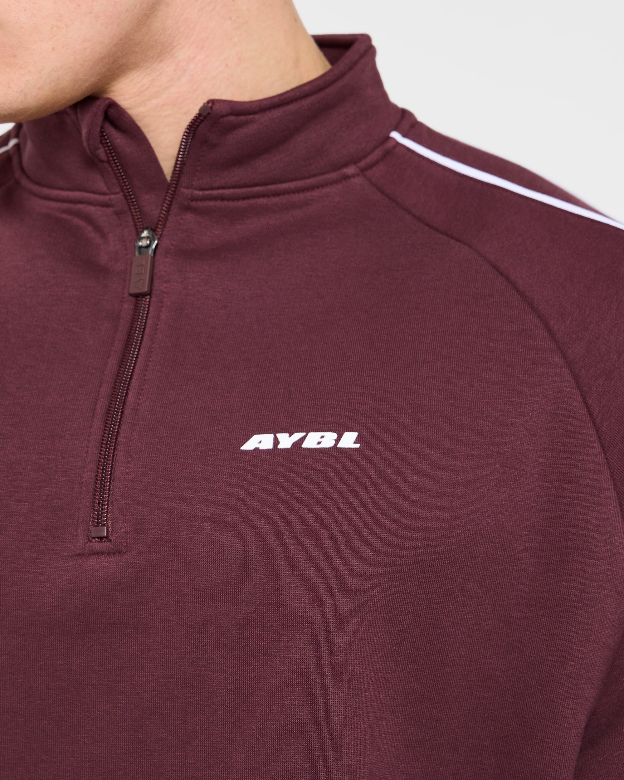 Restore Oversized 1/4 Zip Pullover - Dusty Plum