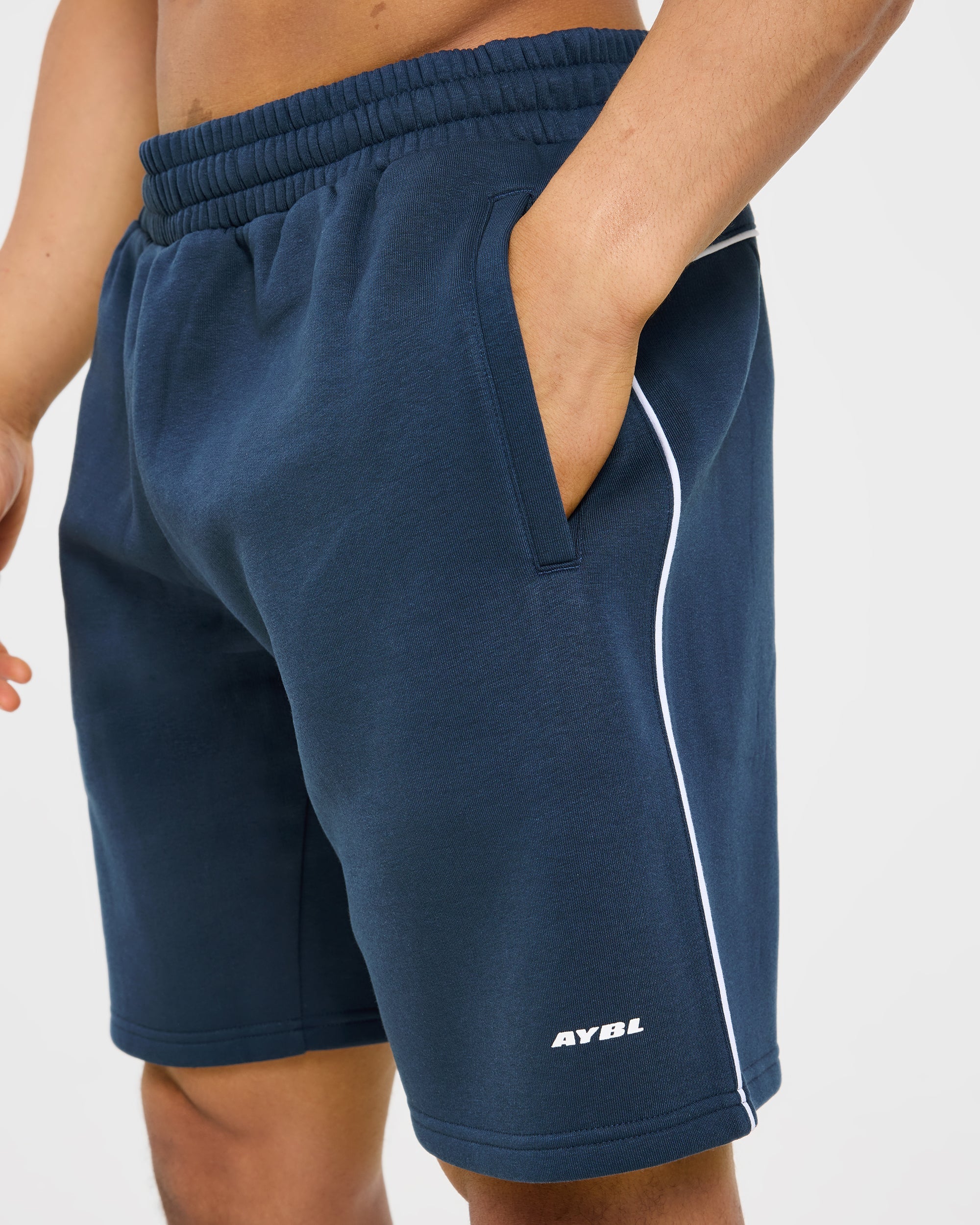 Restore Oversized Shorts - Navy Blue
