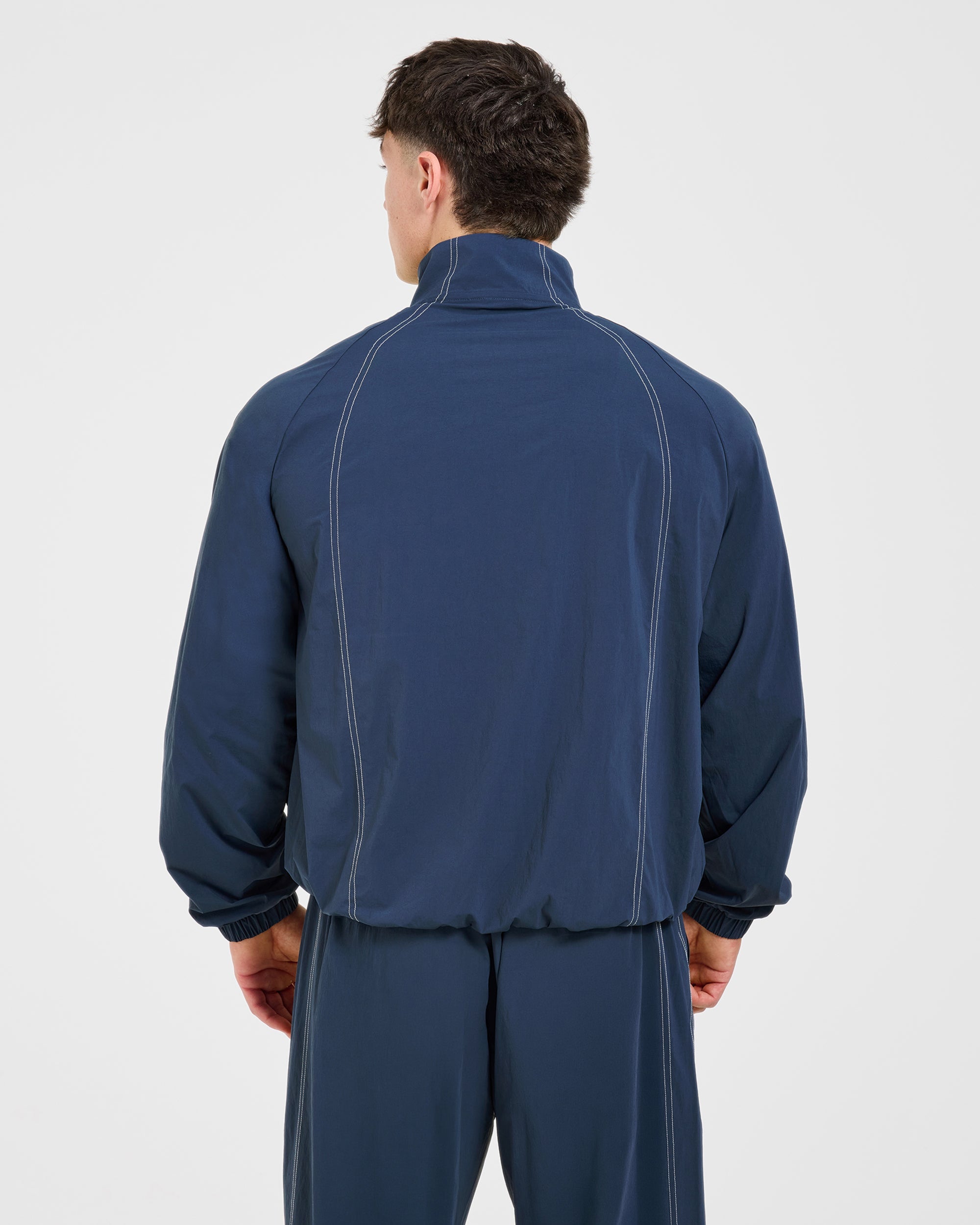 Restore Track Jacket - Navy Blue