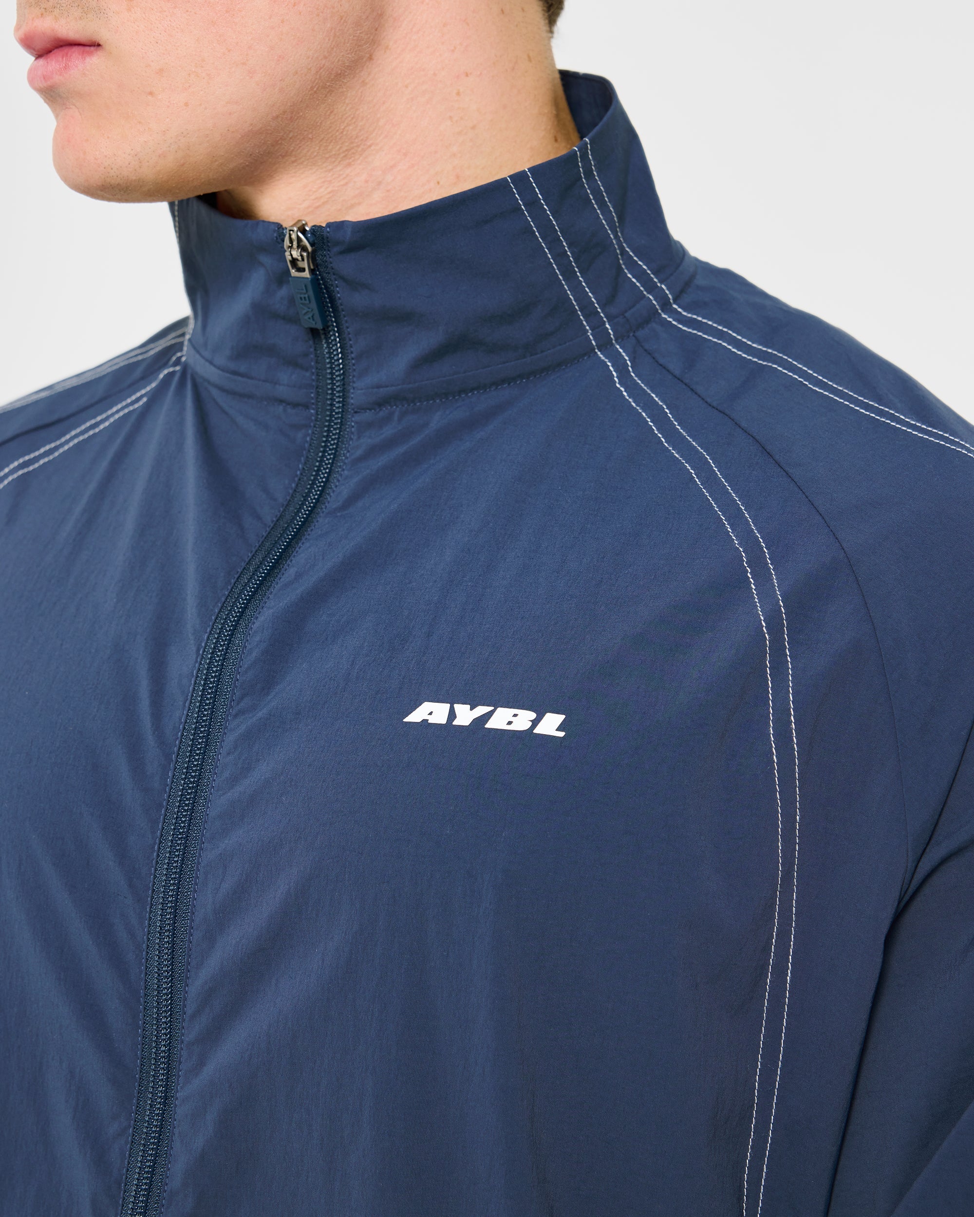 Restore Track Jacket - Navy Blue